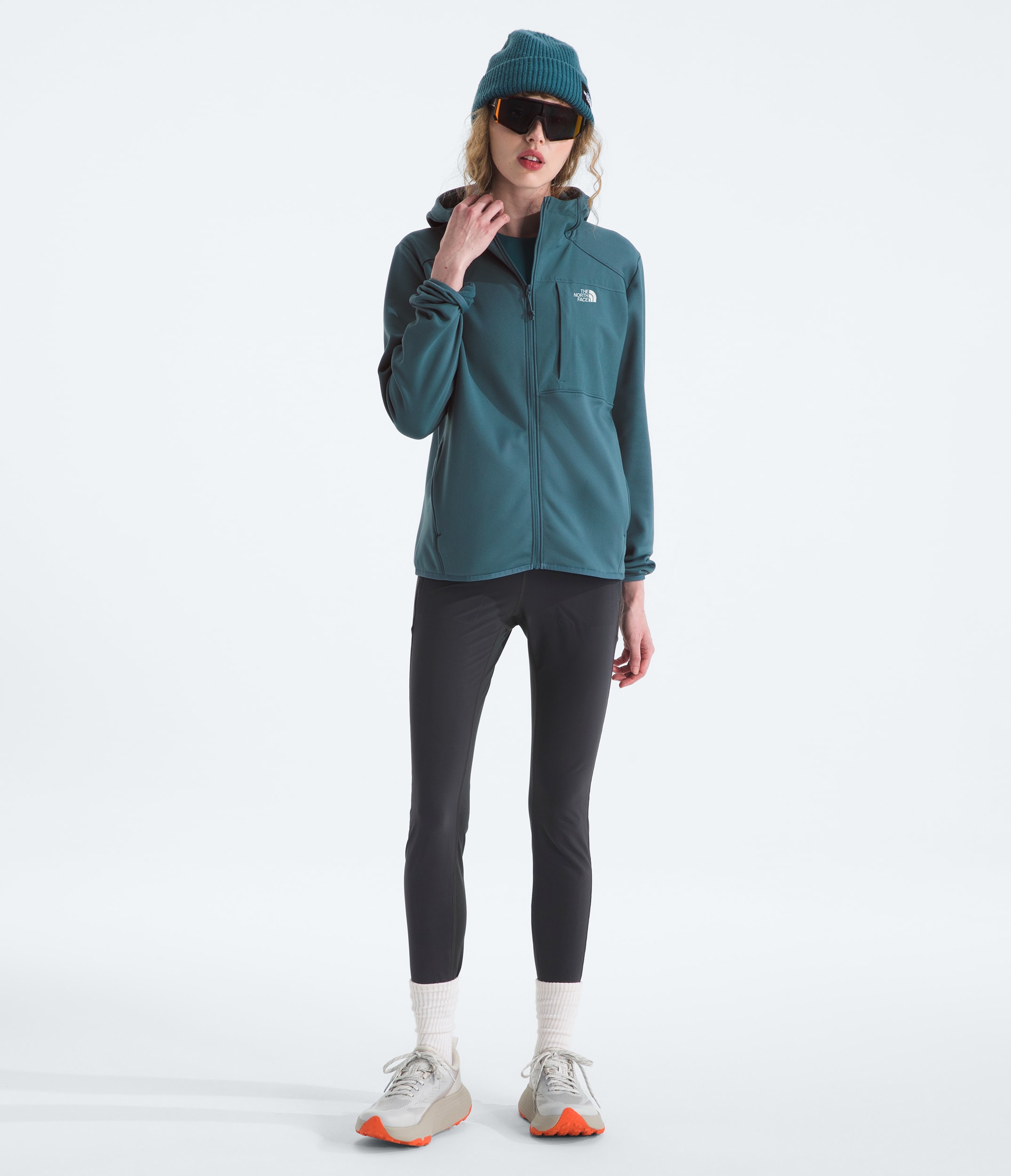 Womens TNF Performance Fleece FullZip Hoodie TNF Space HERO2