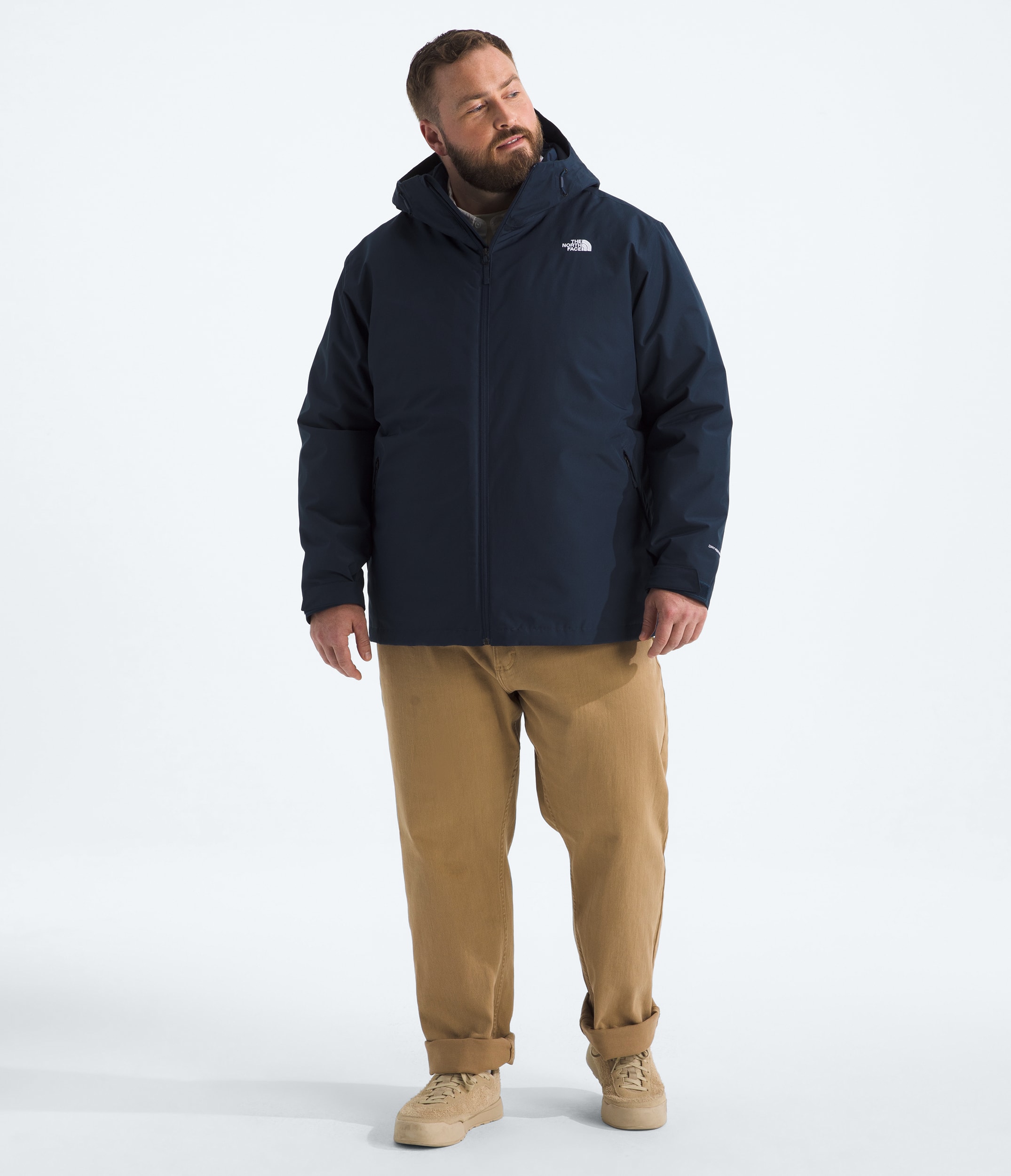 Mens Big Carto Mono Triclimate Hooded Jacket TNF HERO2