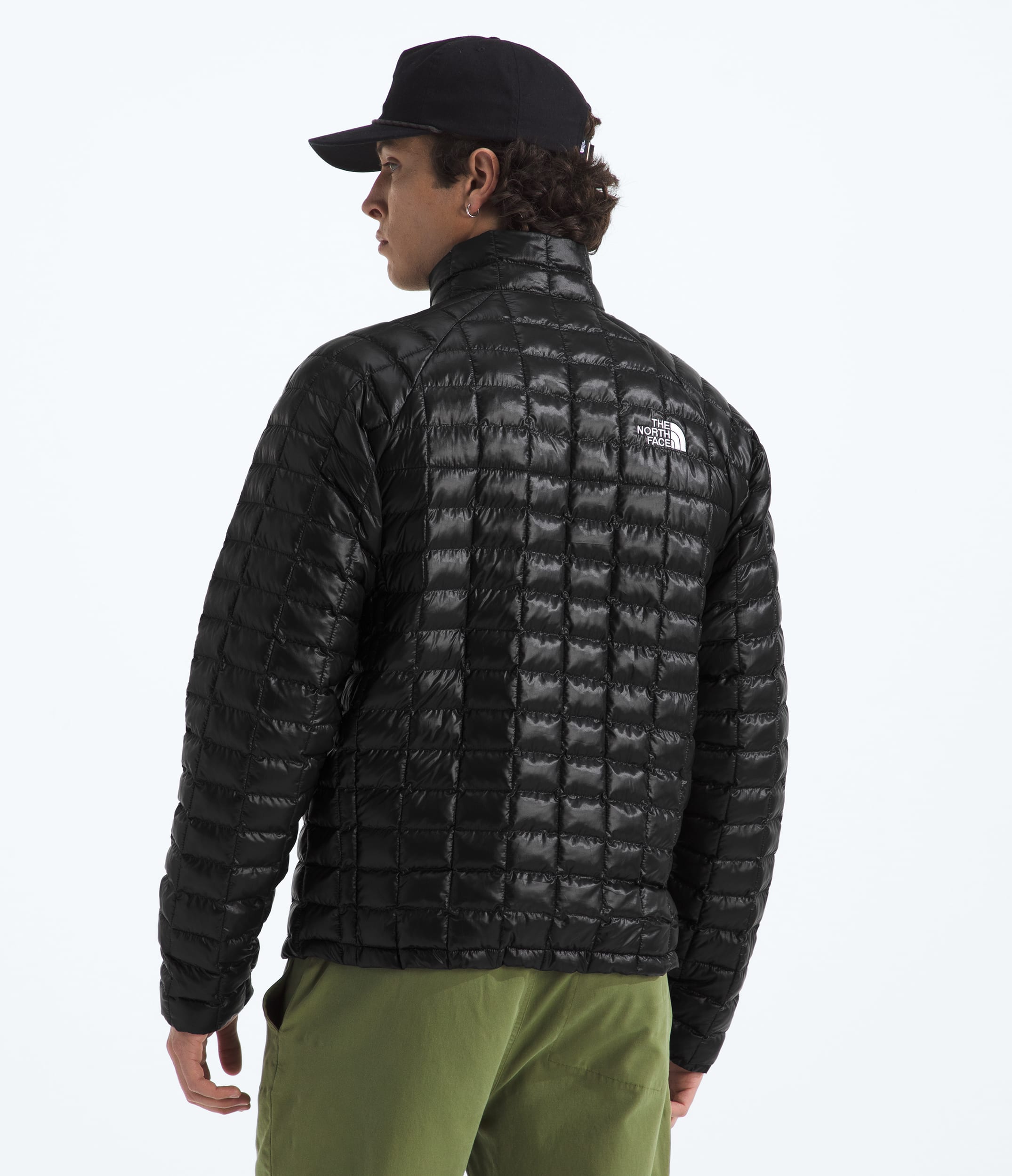 Mens THERMOBALL Jacket TNF TNF Black BACK