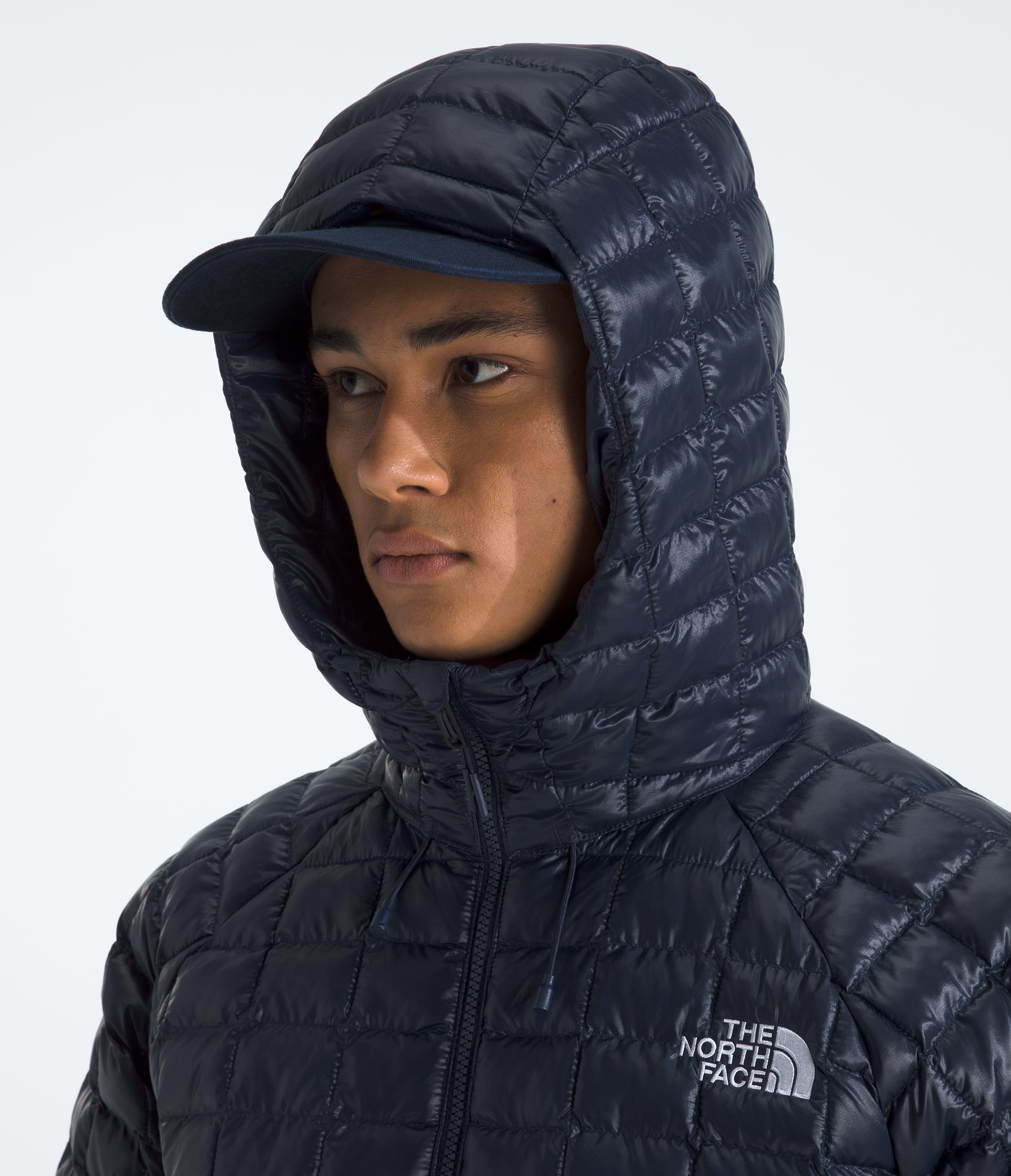 Mens THERMOBALL Hooded Jacket TNF MODELHOOD2
