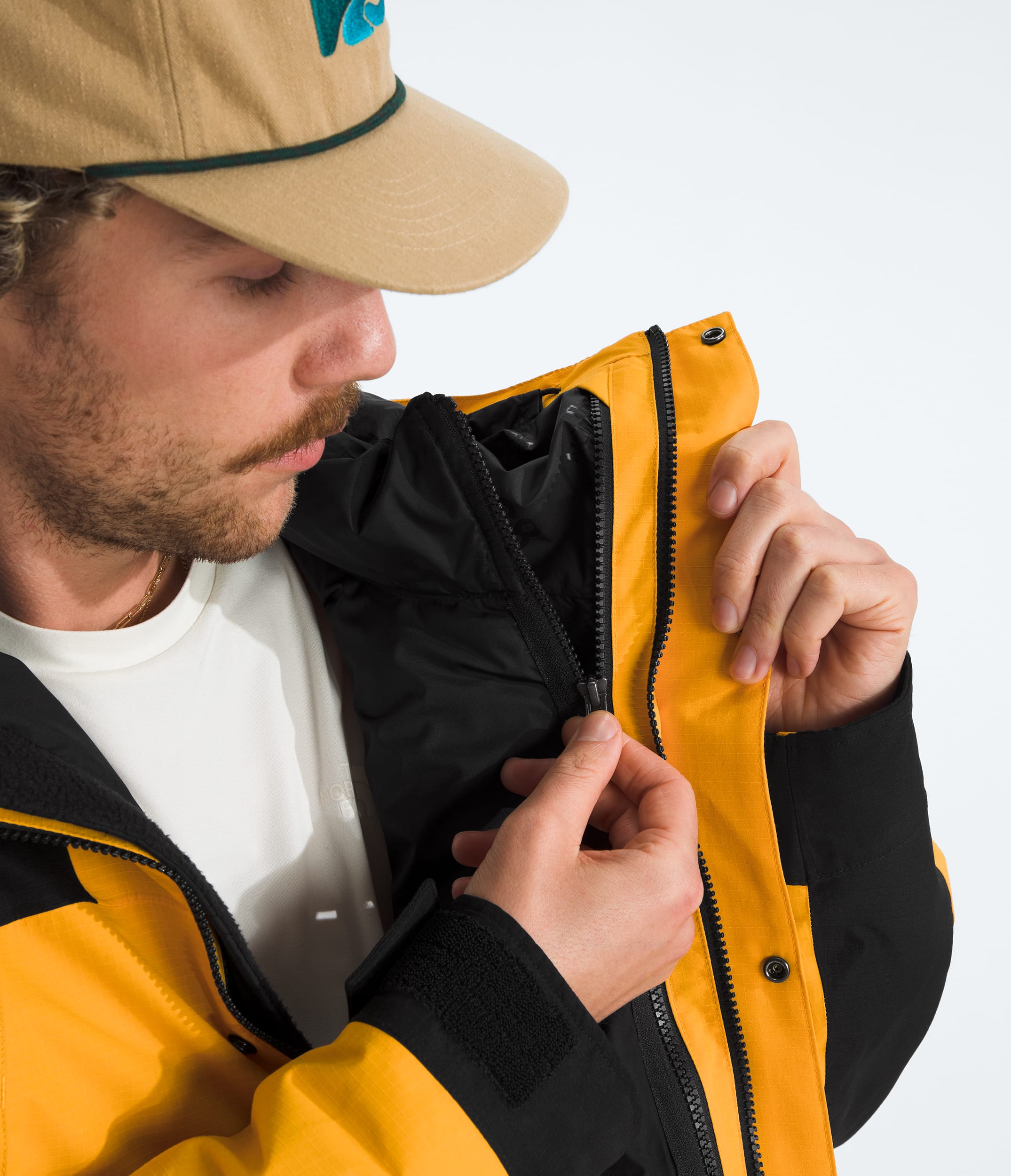 Manteau hybride RMST Denali Tek pour hommes TNF ALT1