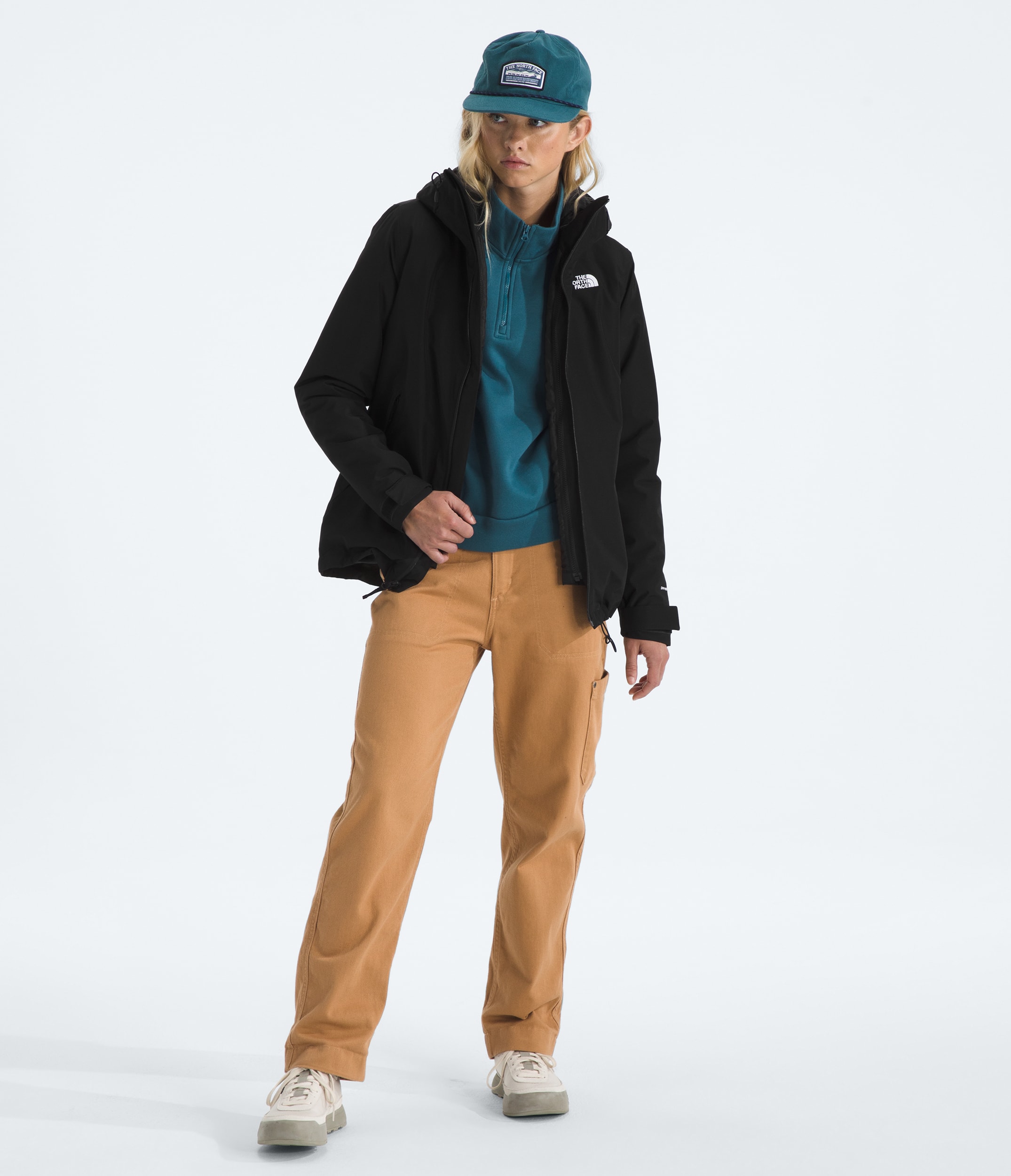 Womens Carto Mono Triclimate Hooded Jacket TNF HERO2