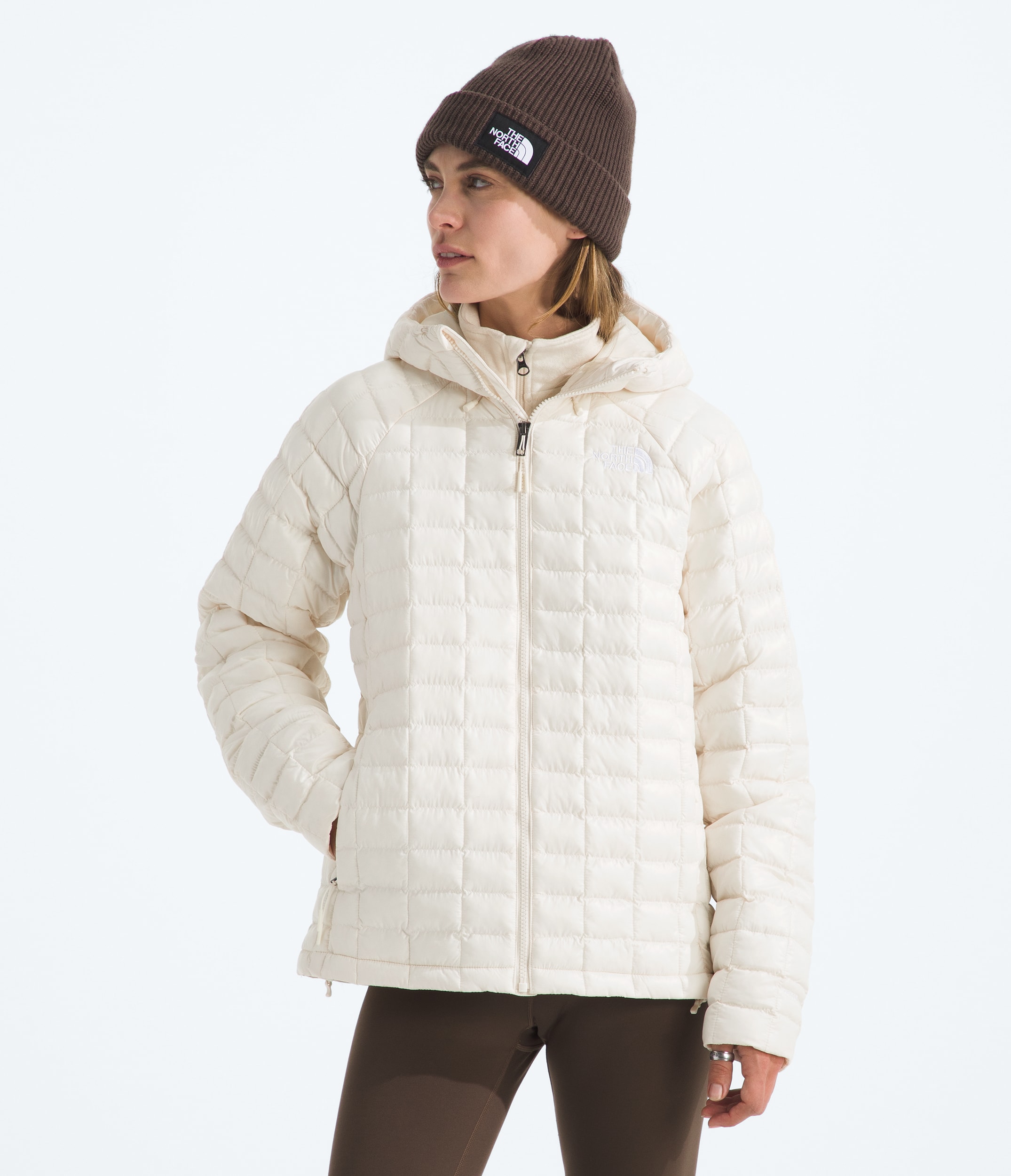 Womens THERMOBALL Hooded Jacket TNF Main