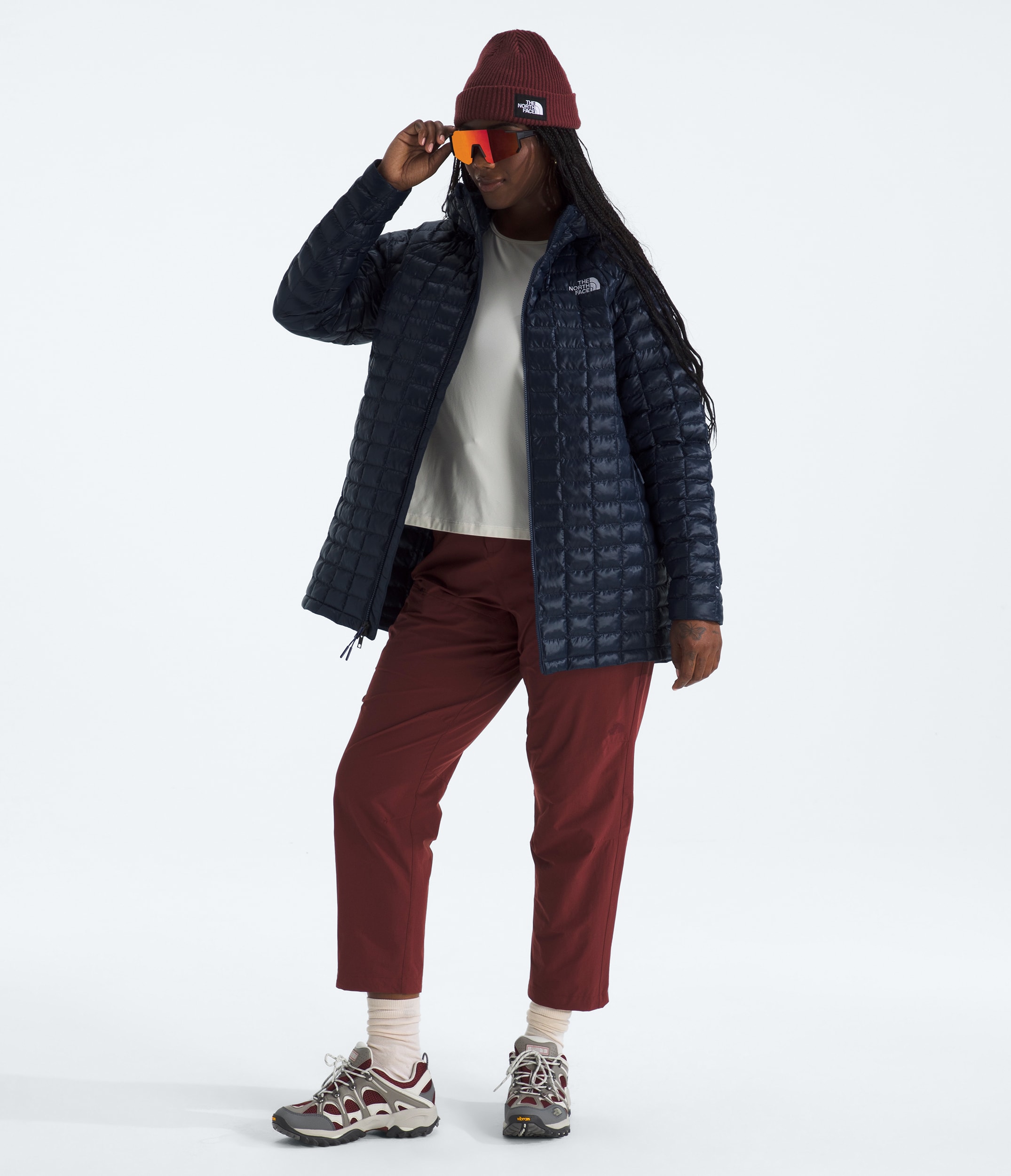 Womens Plus THERMOBALL Hooded Parka TNF HERO2