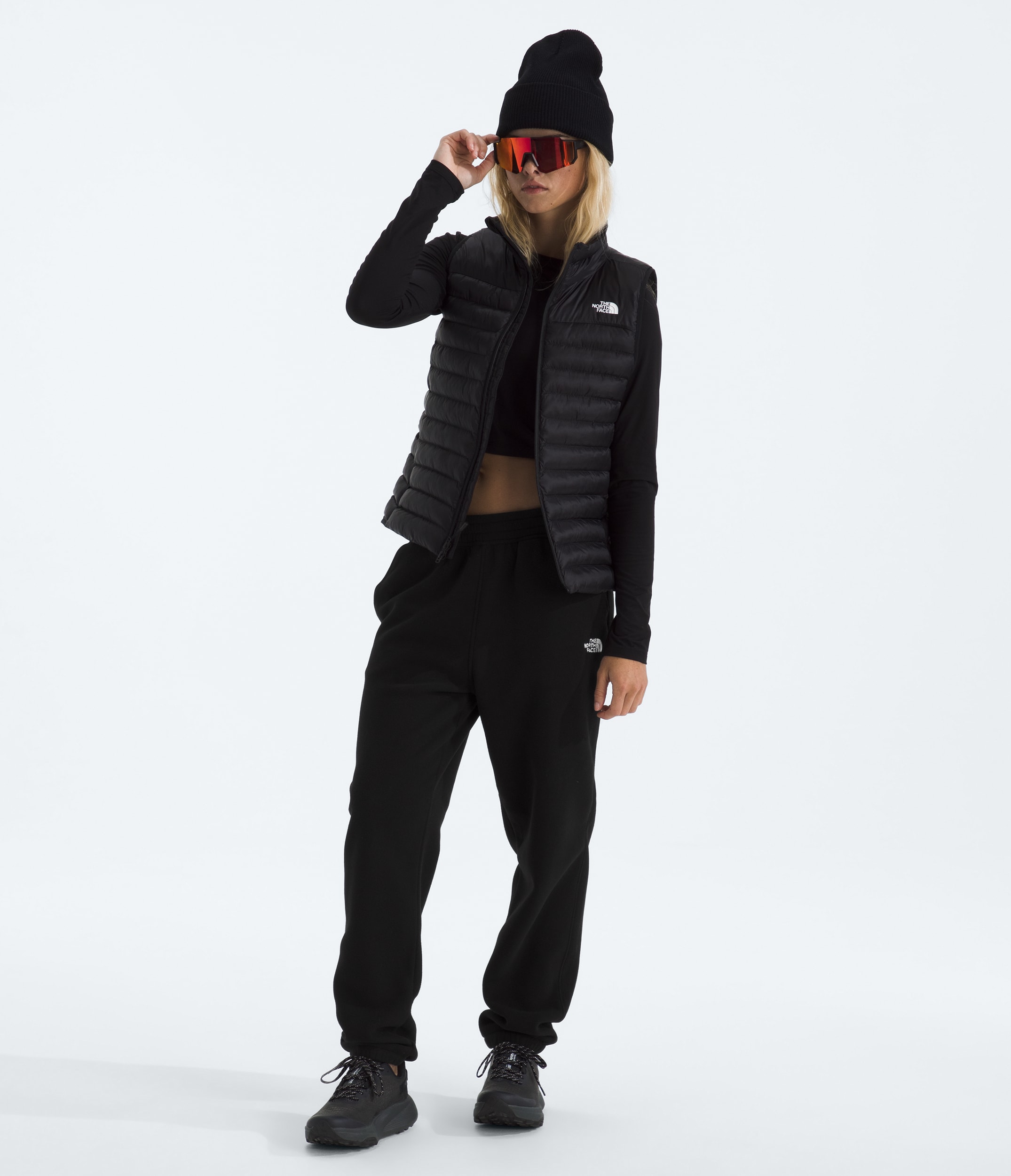 Womens Glacier Fleece Pants TNF HERO2