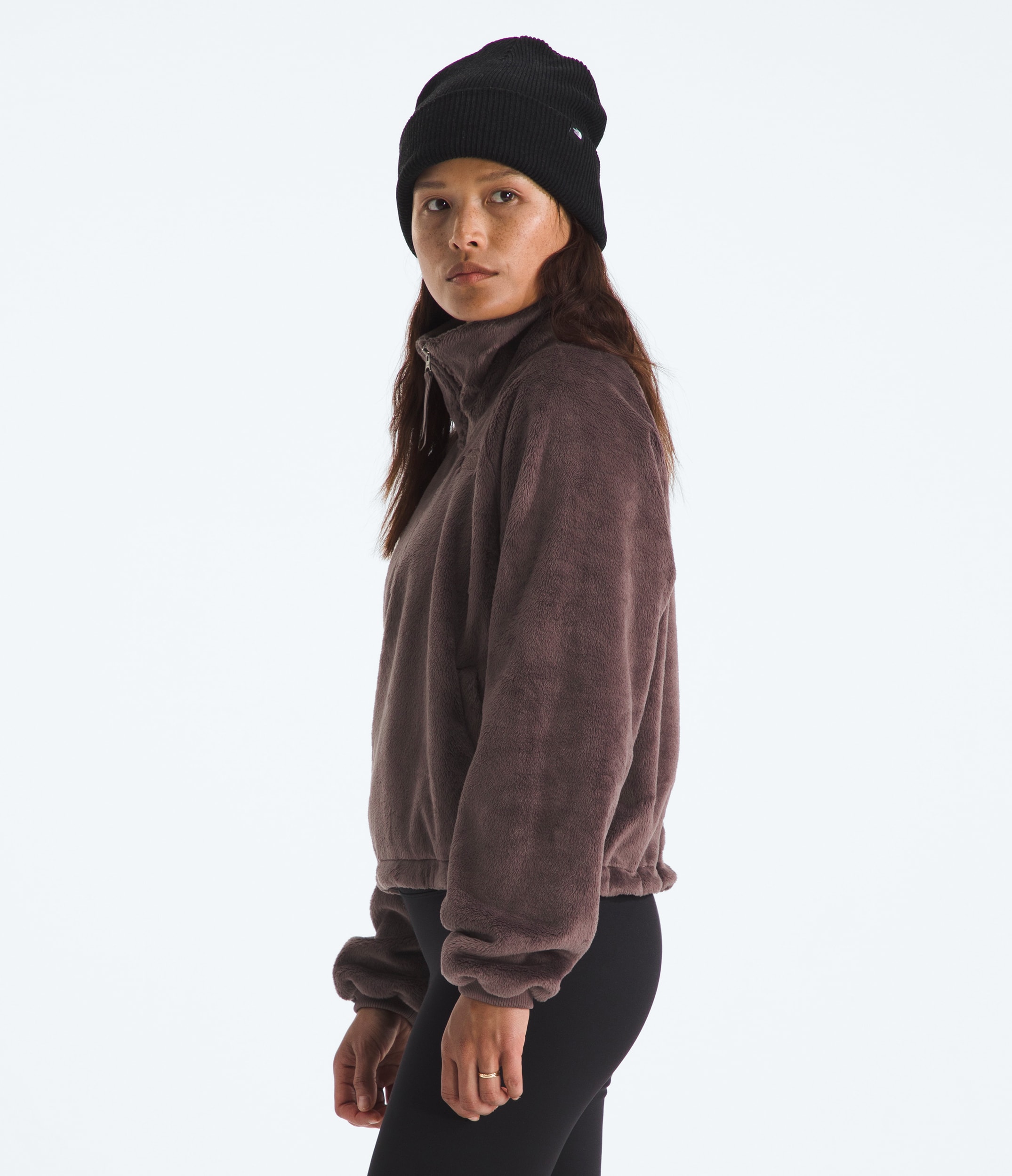 Womens Osito Lux Zip Jacket TNF MODEL34