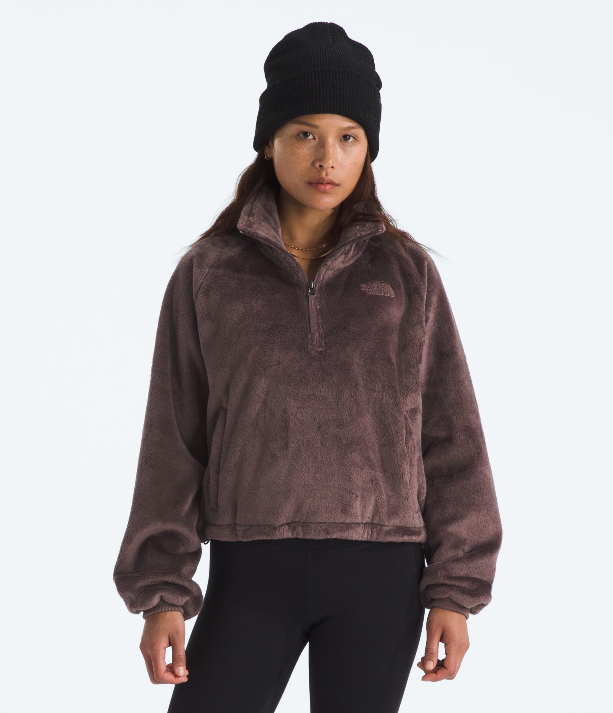 Womens Osito Lux Zip Jacket TNF Main