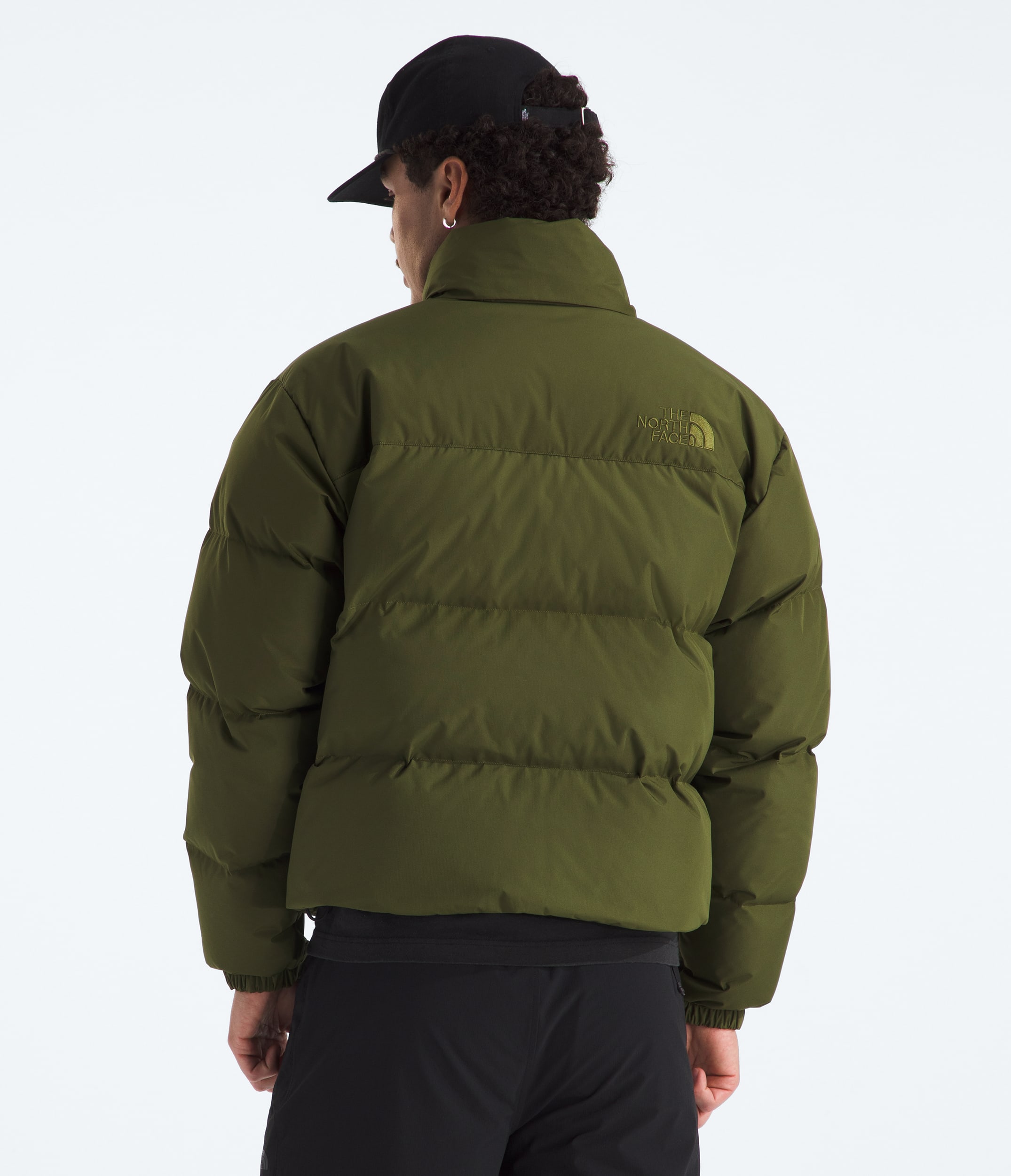Mens RMST GORETEX Nuptse Tek Jacket TNF BACK