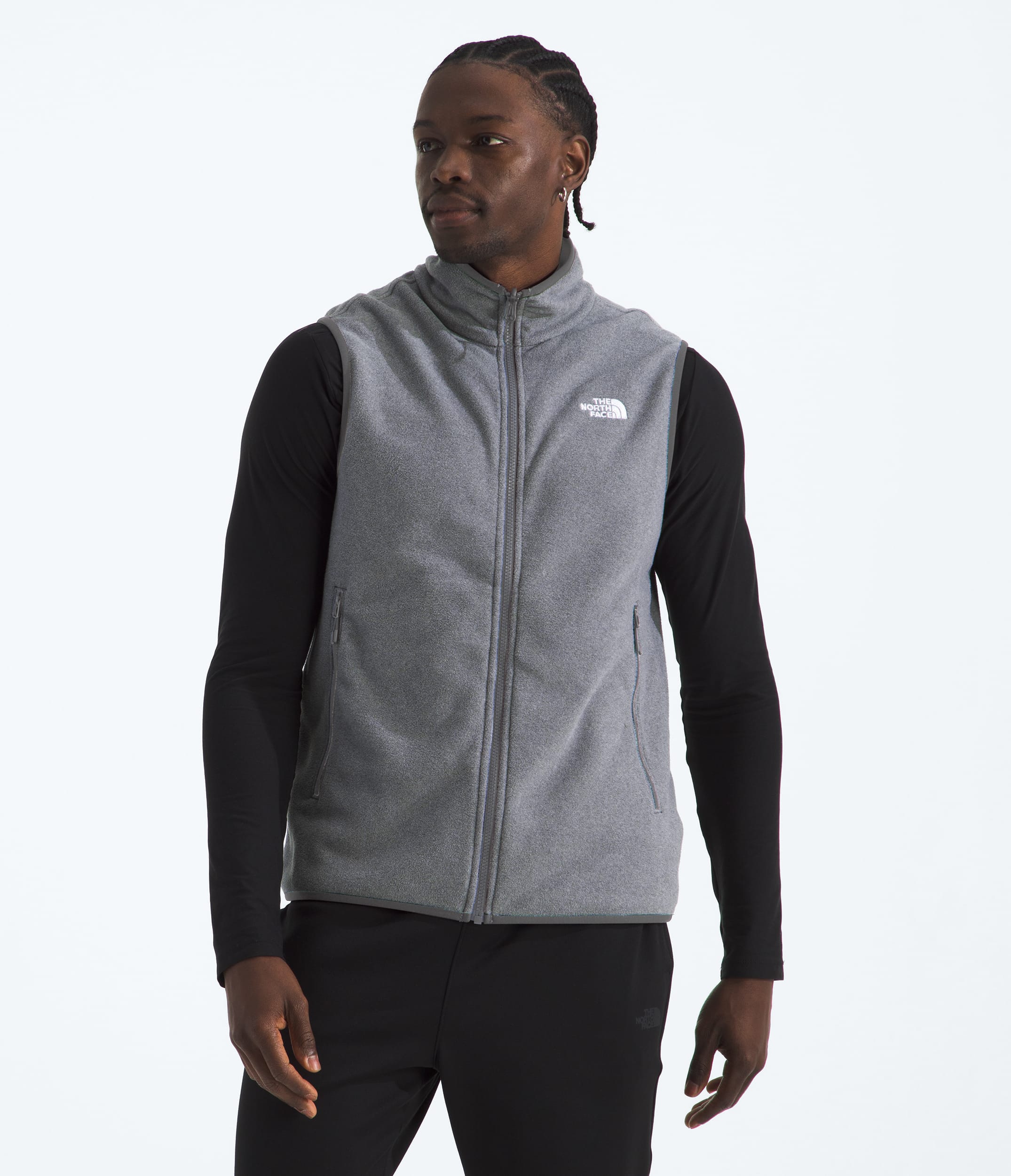 Mens Glacier Fleece Vest TNF HERO