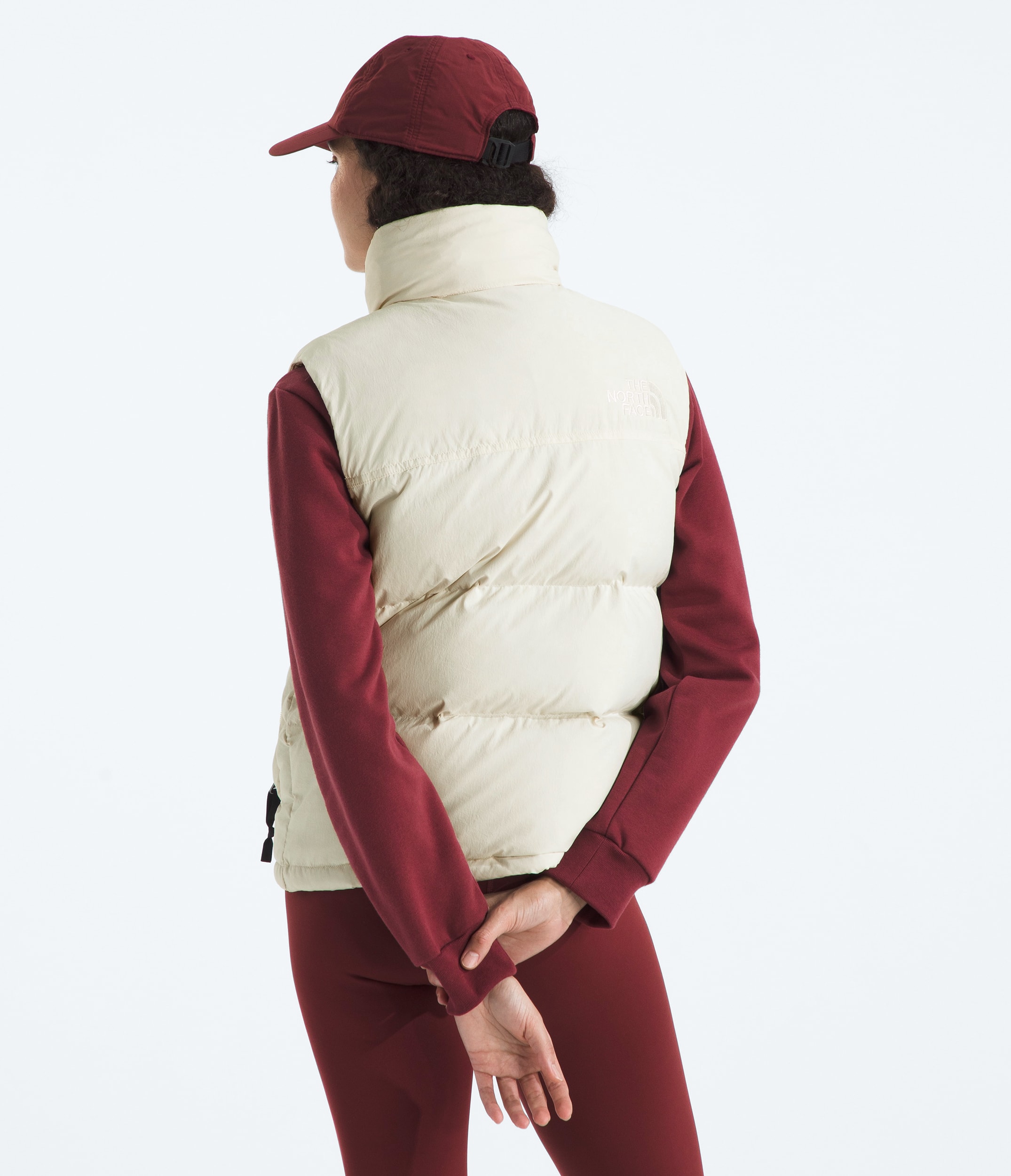 Womens 1996 Retro Nuptse DTM Vest TNF BACK