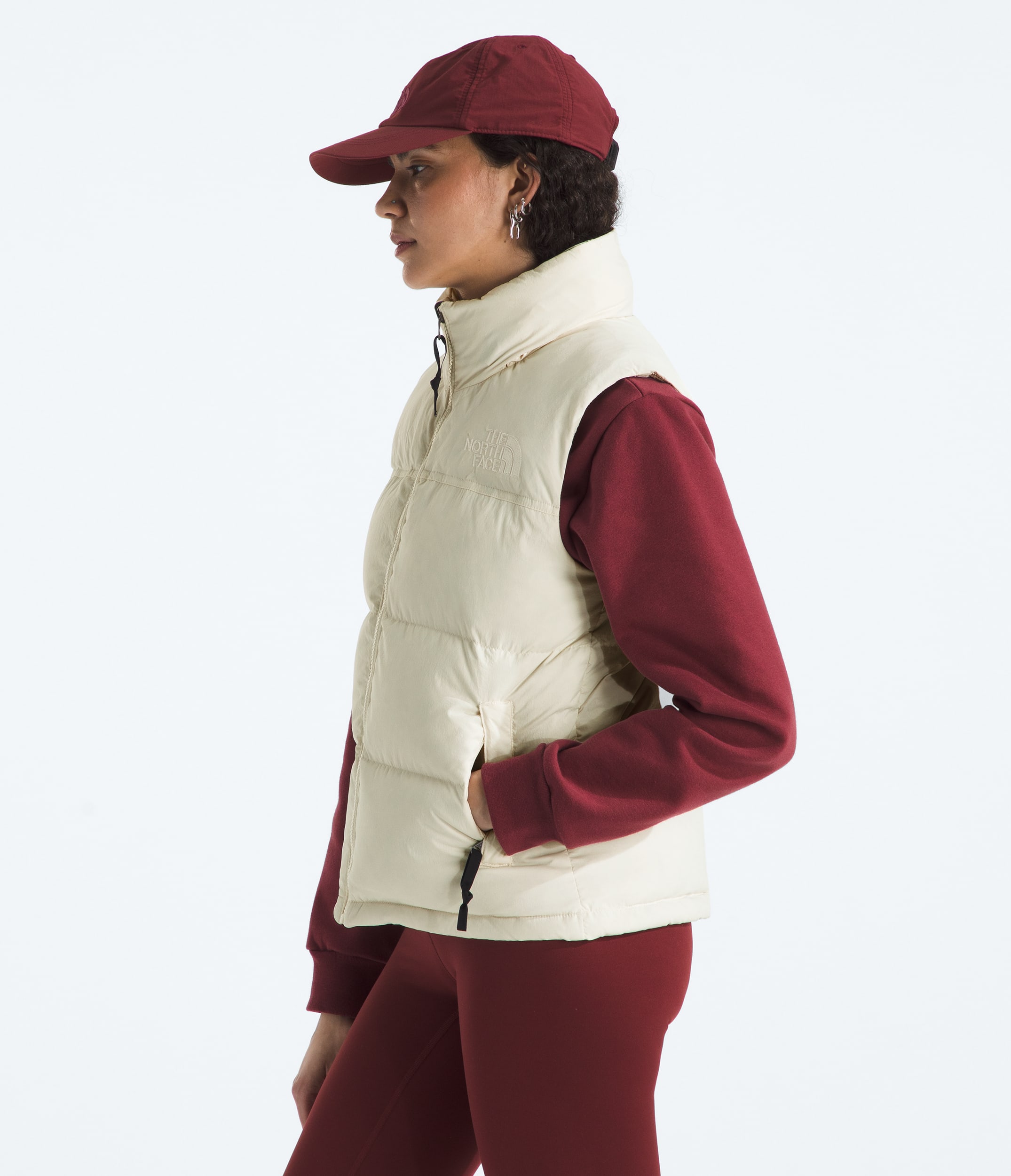 Womens 1996 Retro Nuptse DTM Vest TNF MODEL34