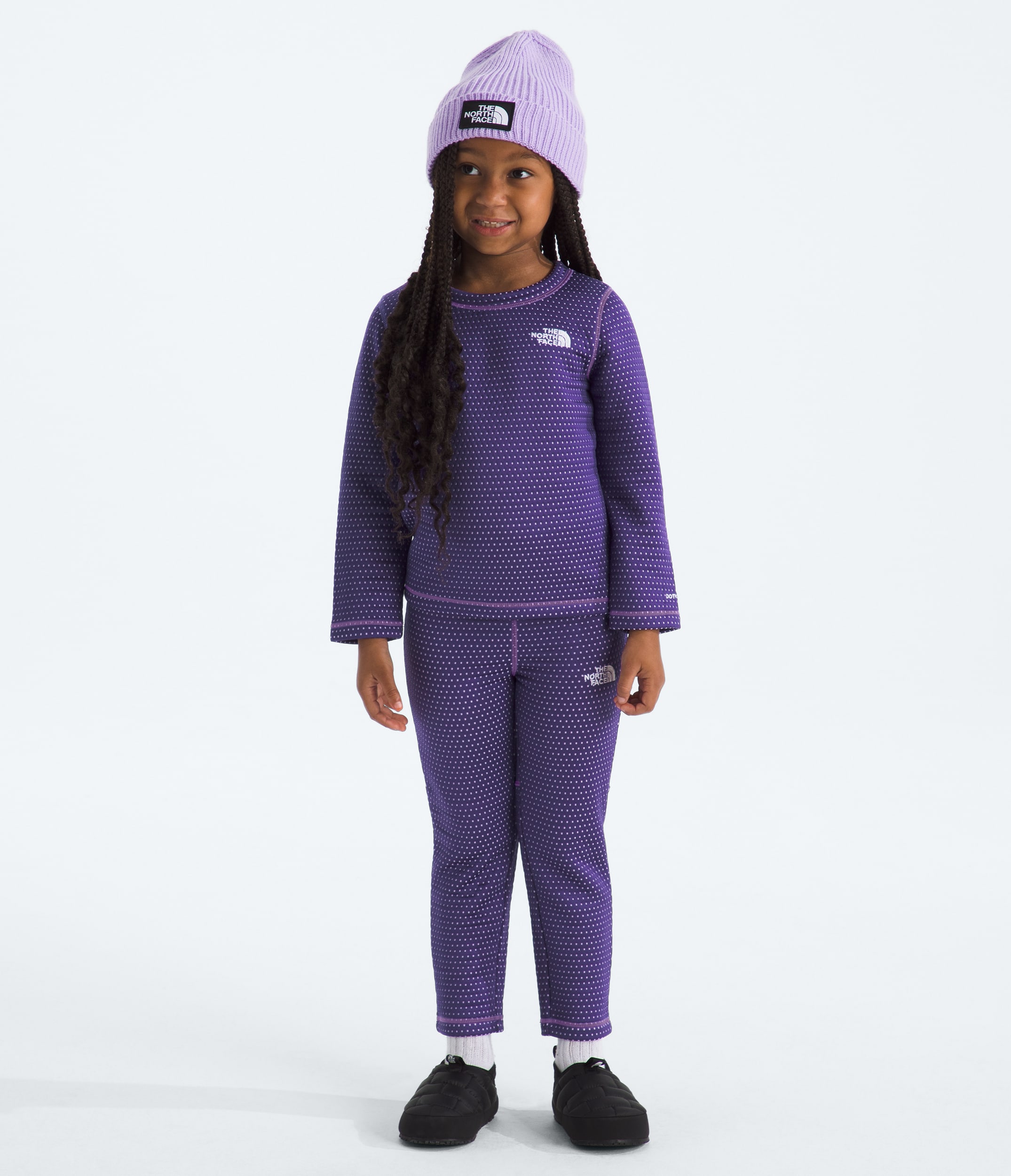 Kids DOTKNIT Thermal Set TNF HERO2