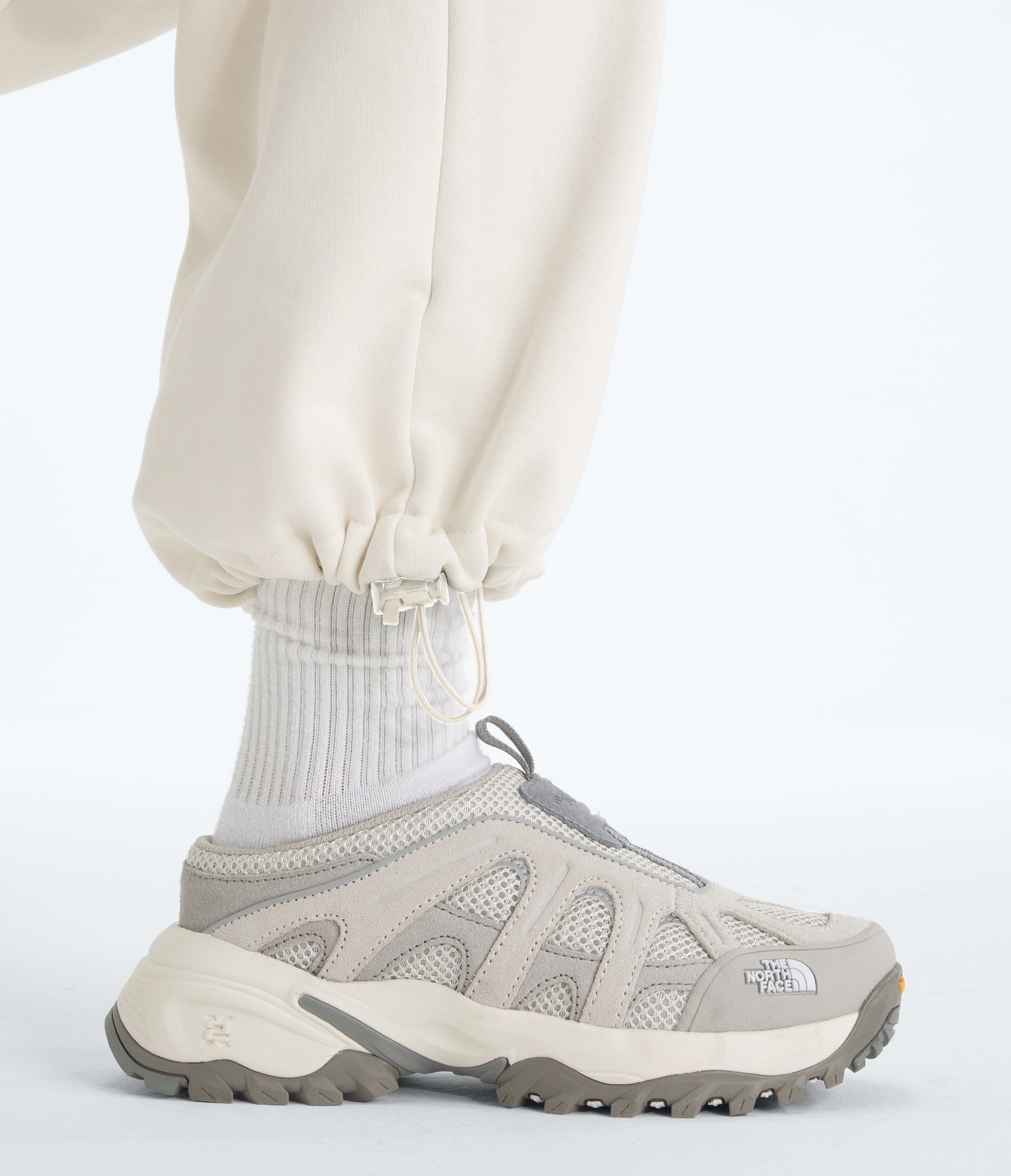 Womens TNF Red Box Sweatpants TNF White Dune ALT1