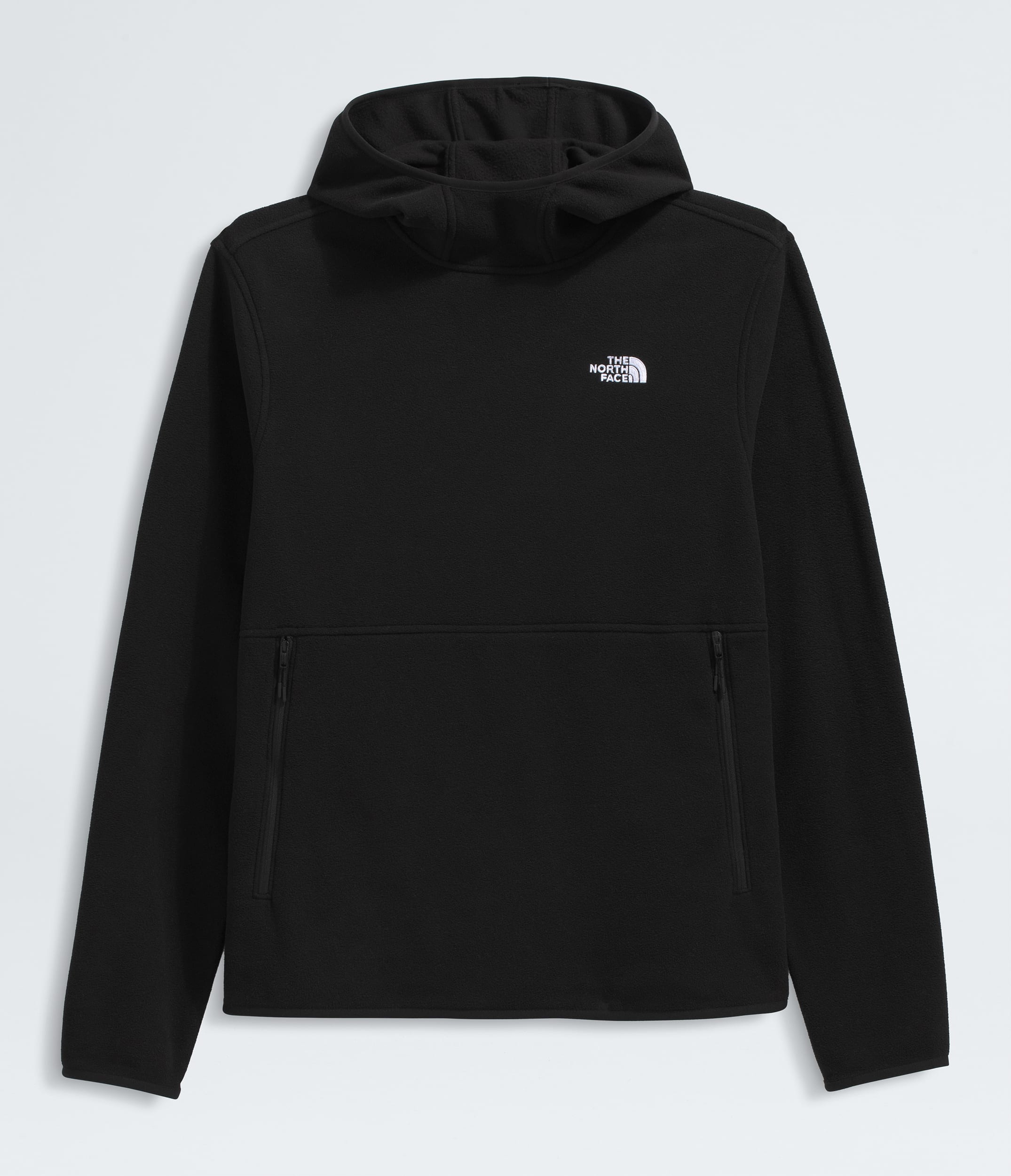 Mens Glacier Fleece Pullover Hoodie TNF ALTFRONT