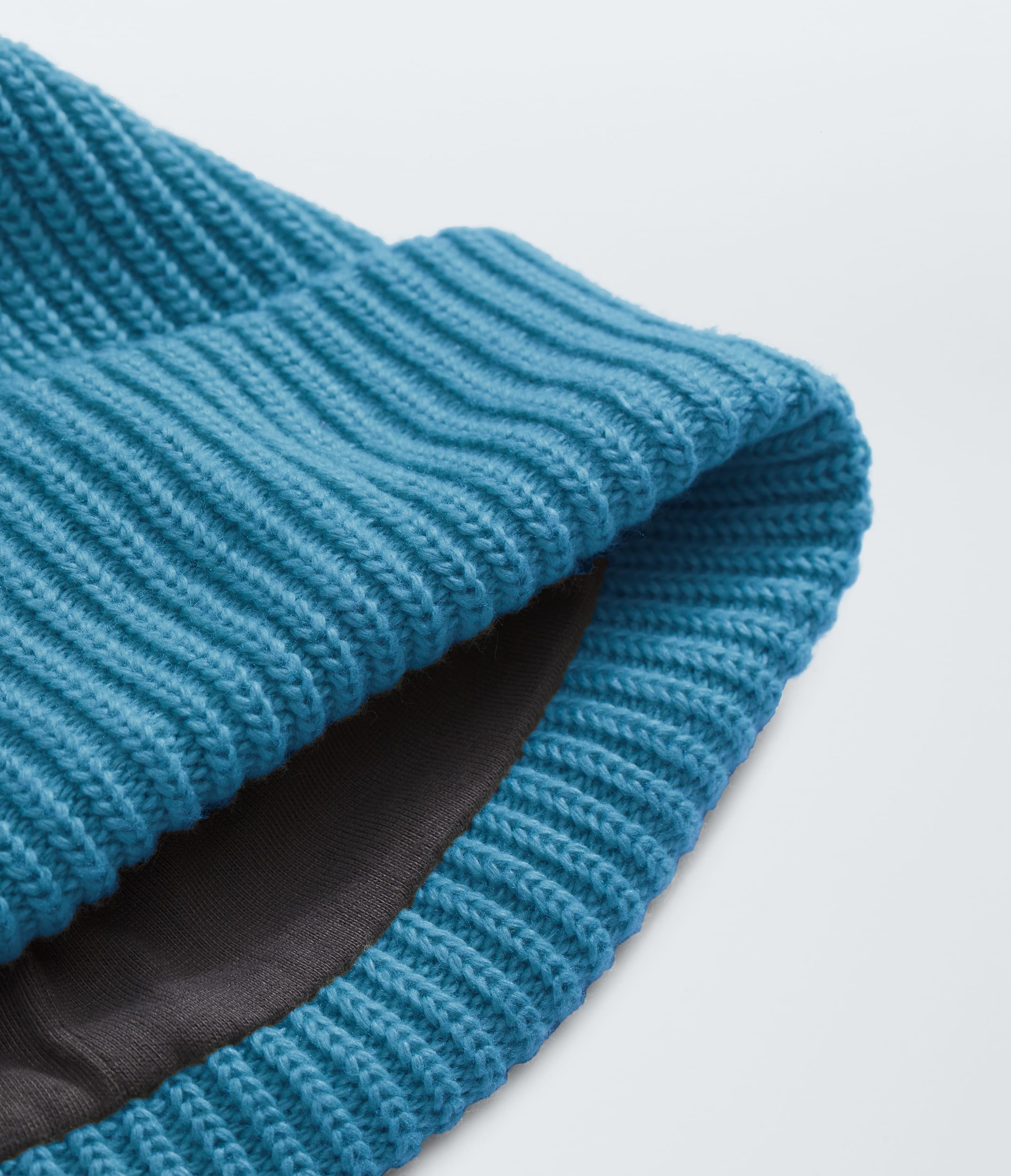 Kids Salty Lined Beanie TNF DETAIL3