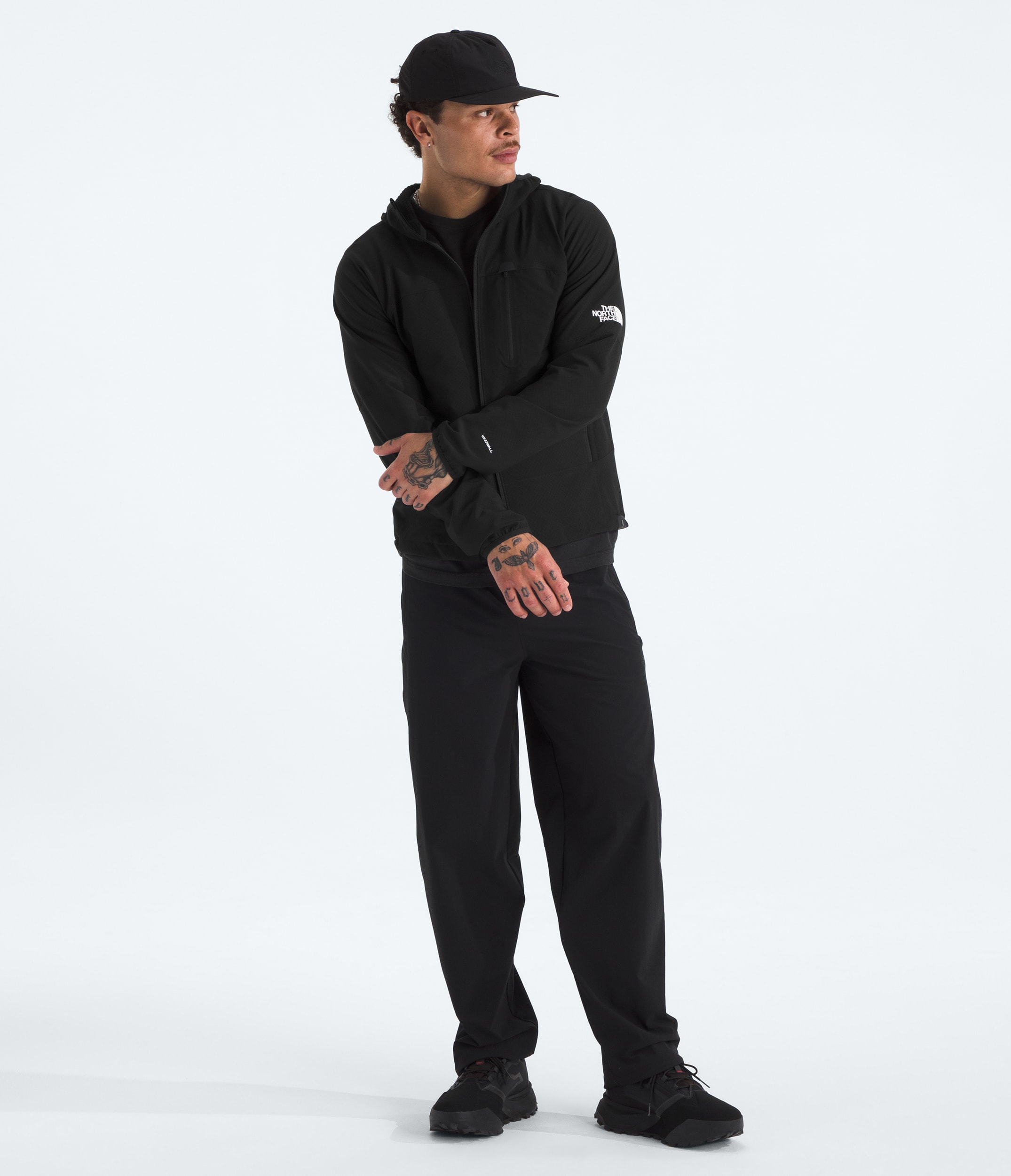 Mens TNF HKe Tek Approach Jacket TNF HERO2