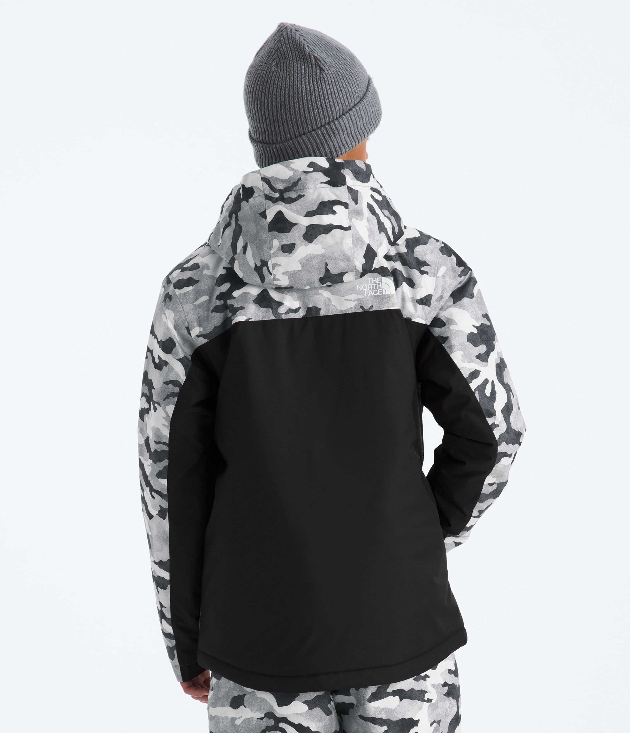 Manteau isol Freedom pour garons imprim TNF BACK