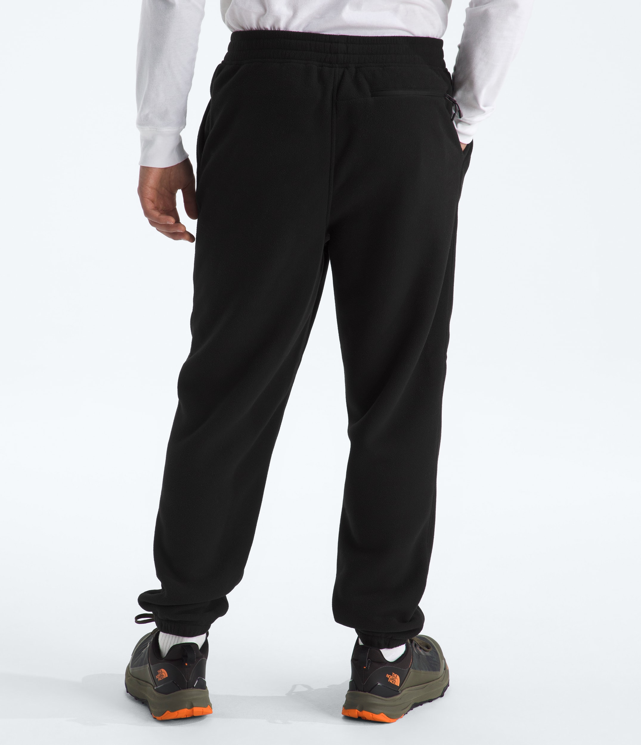 Mens Glacier Fleece Pants TNF BACK