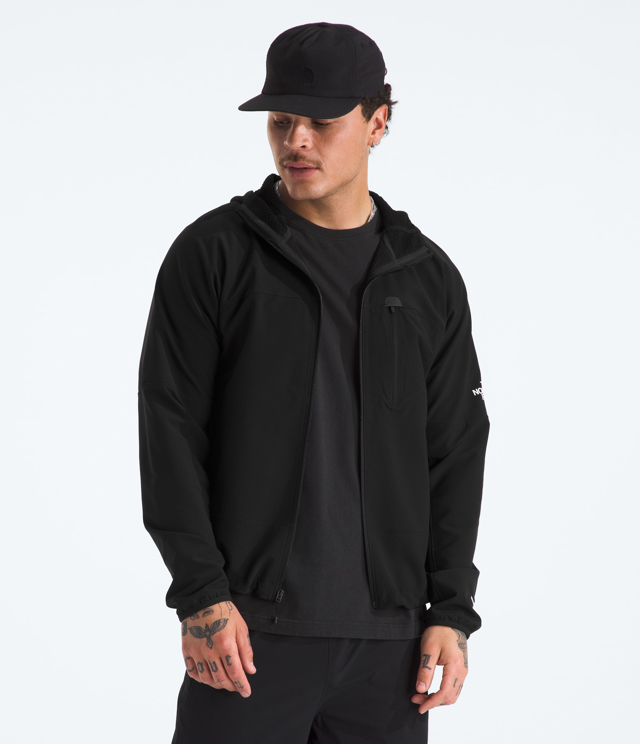 Mens TNF HKe Tek Approach Jacket TNF HERO