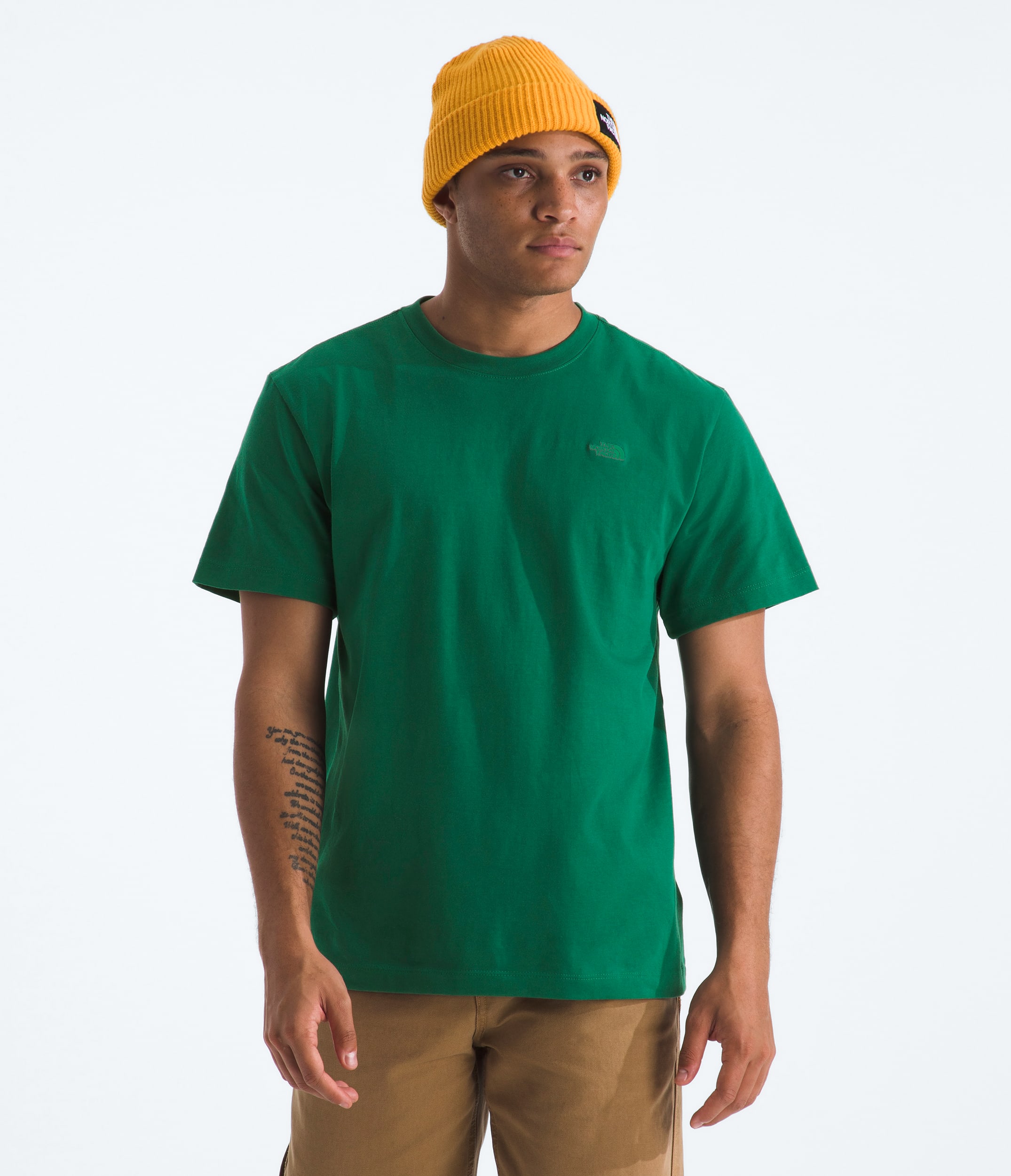 Mens TNF Essential ShortSleeve Tee TNF Main