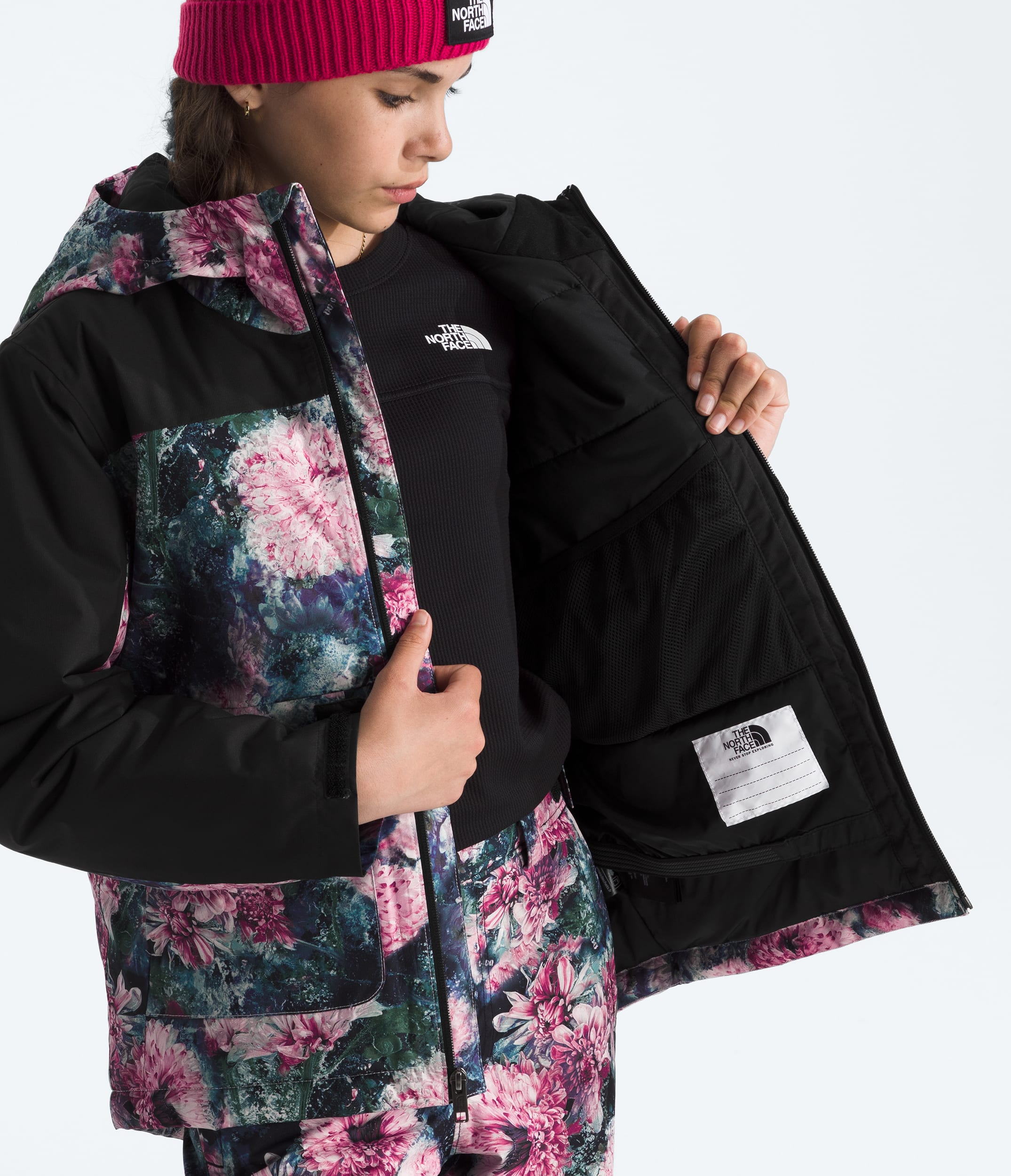 Girls' Freedom Insulated Jacket—Print | The North Face