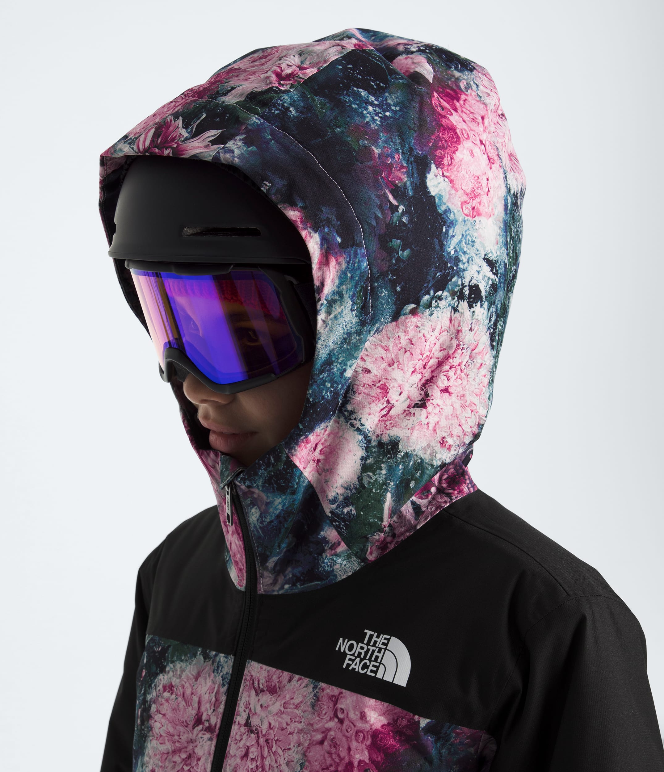 Girls Freedom Insulated JacketPrint TNF MODELHOOD2