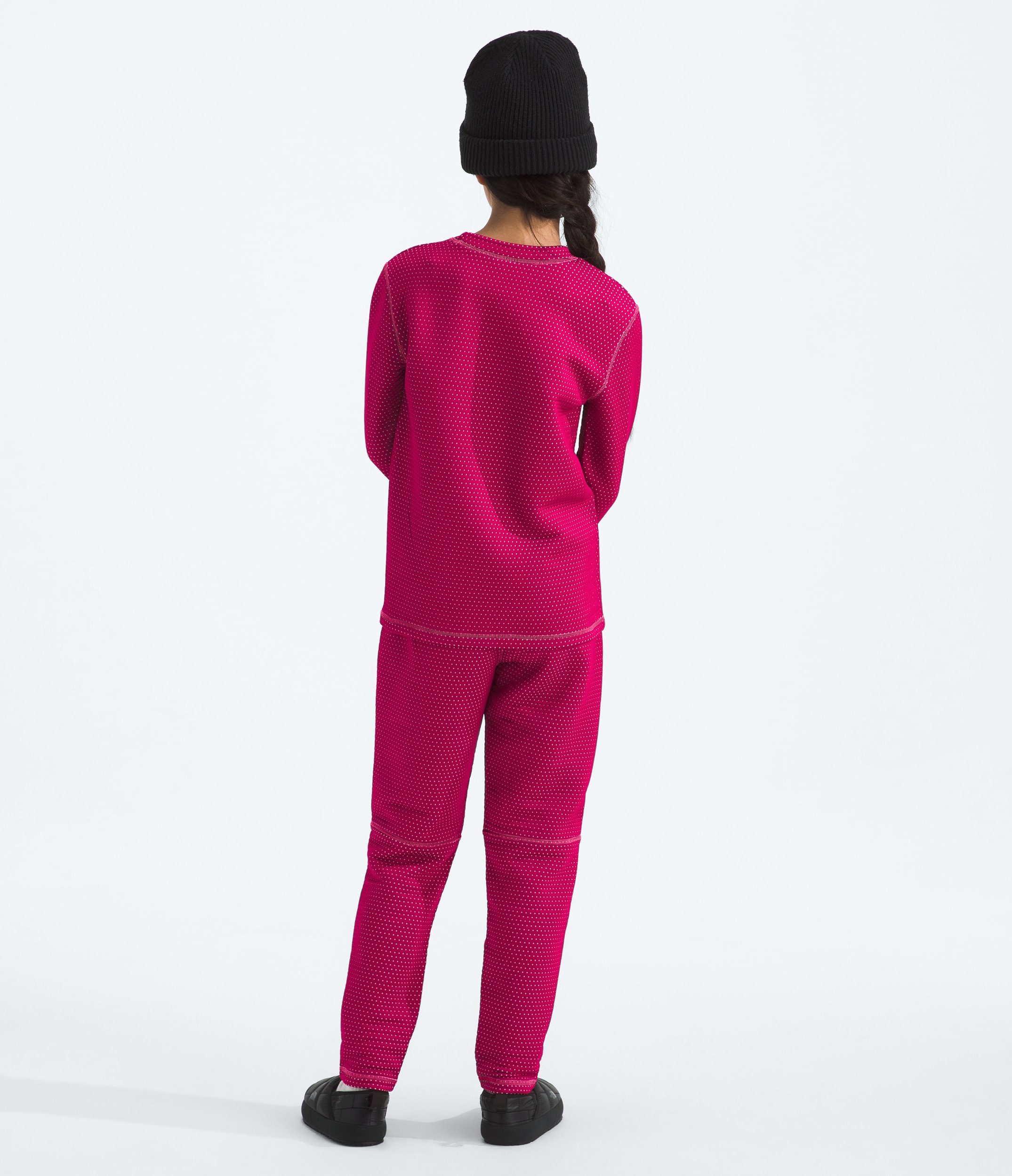 Boys  Girls DOTKNIT Thermal Set TNF BACK