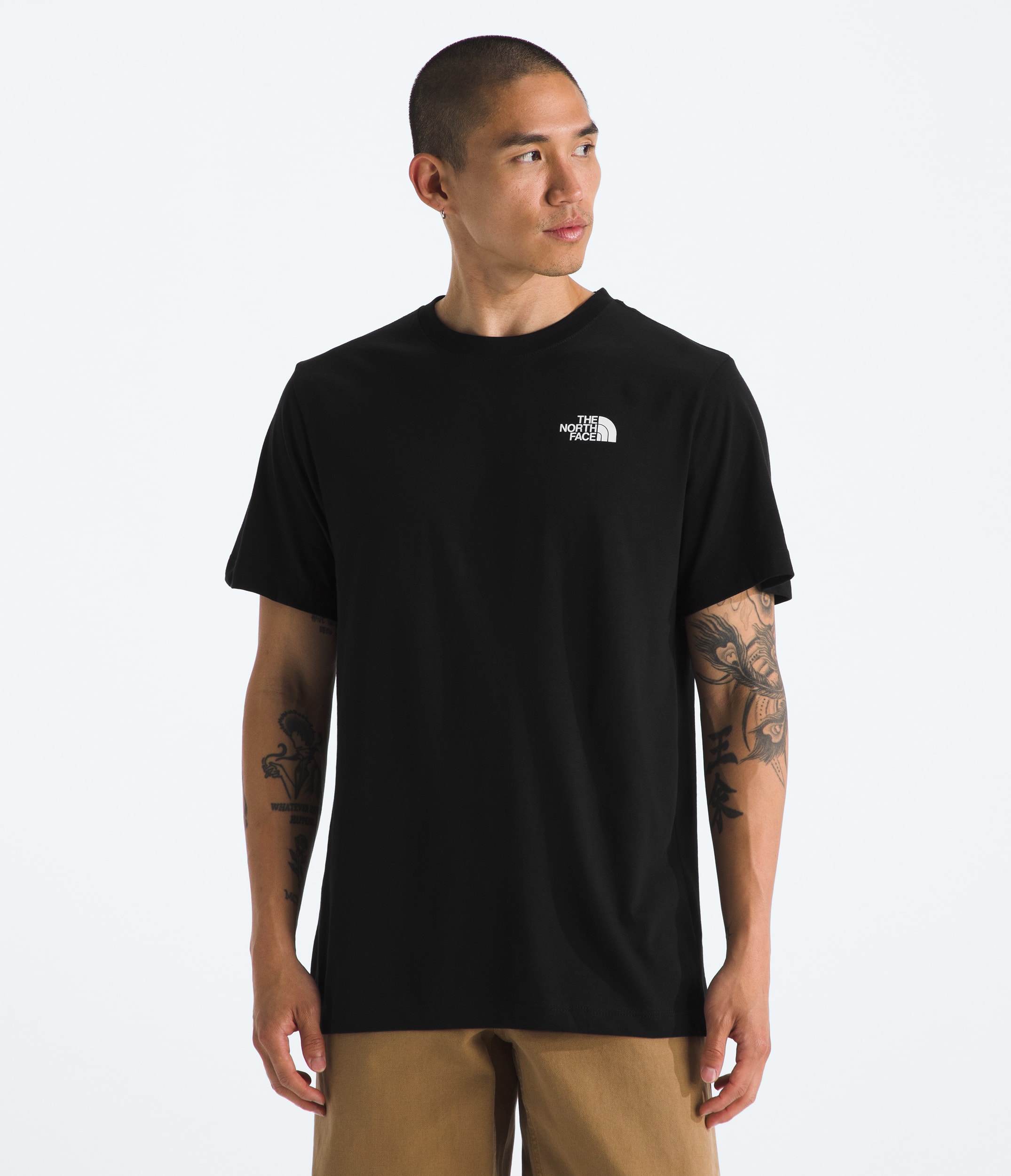 Mens Evolution Half Dome  ShortSleeve TeeGraphic TNF BACK