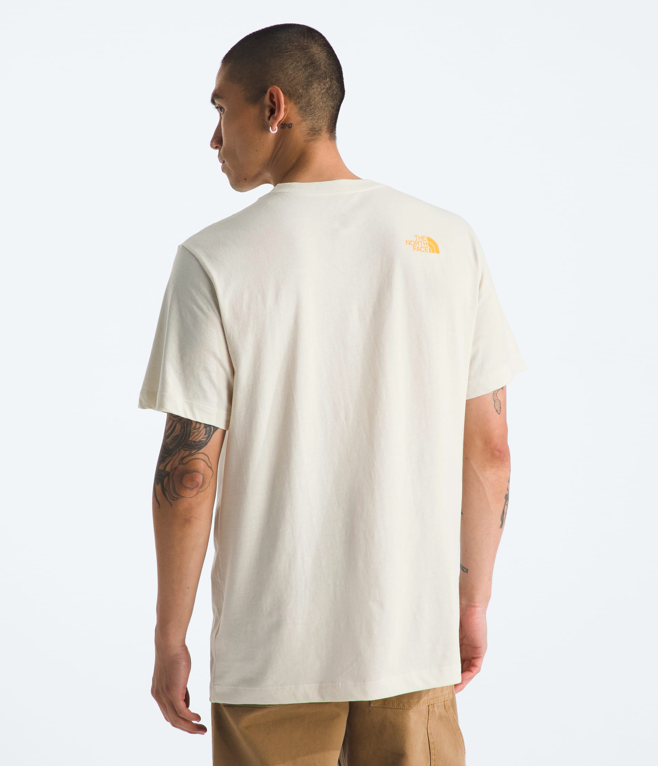 Mens Evolution Tequila Sunrise ShortSleeve TeeGraphic TNF BACK
