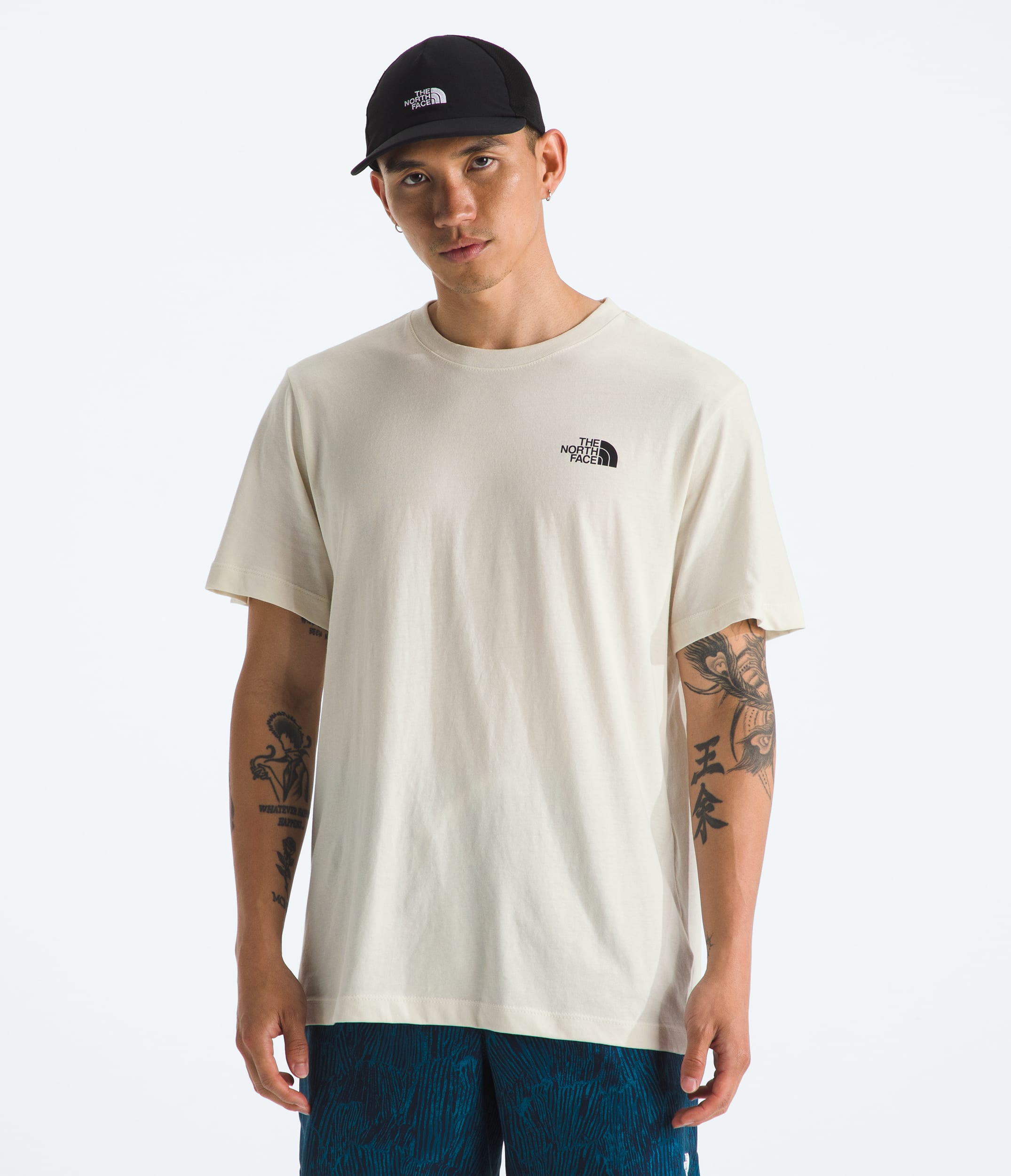 Mens Evolution Half Dome  ShortSleeve TeeGraphic TNF BACK