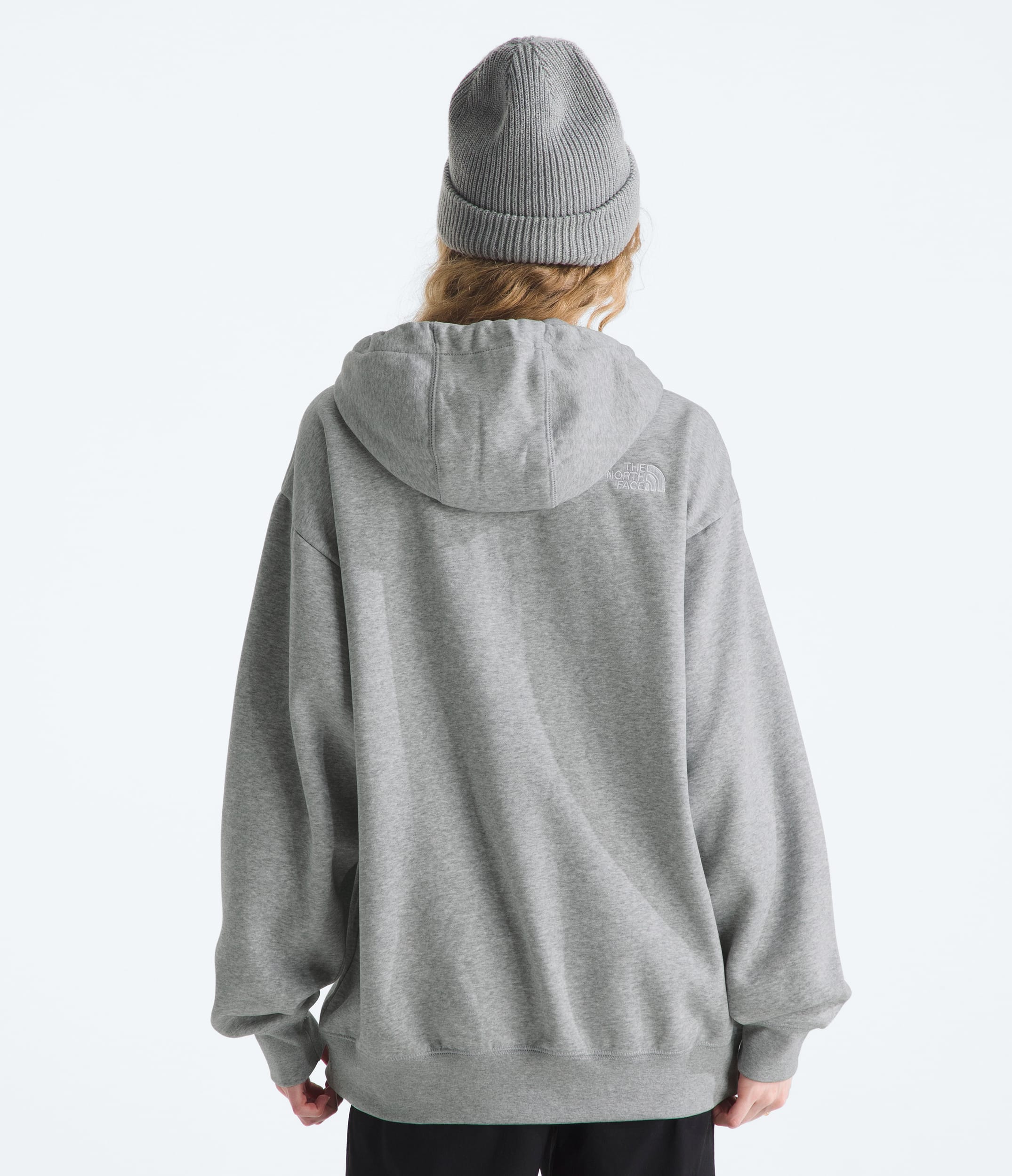 Womens Essential Oversize Hoodie TNF BACK