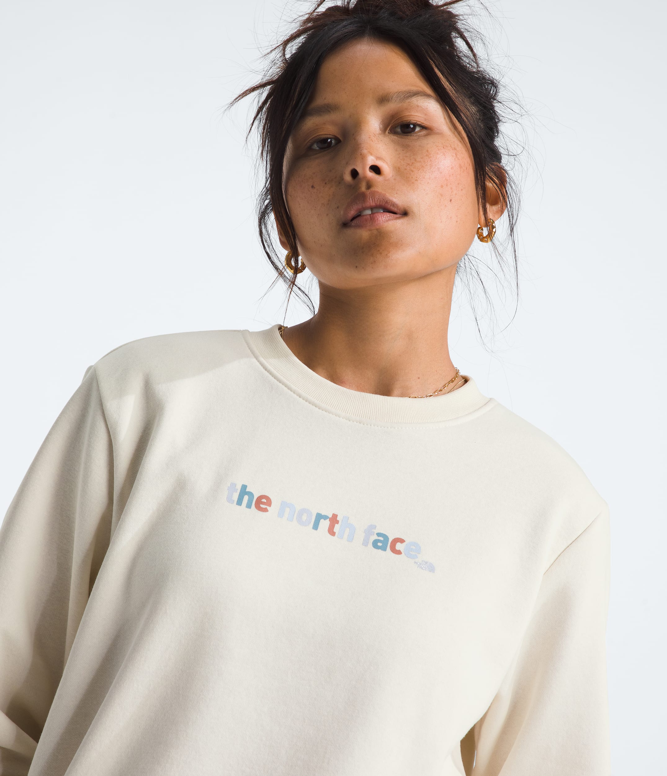 Womens Evolution Proud CrewGraphic TNF HERO2