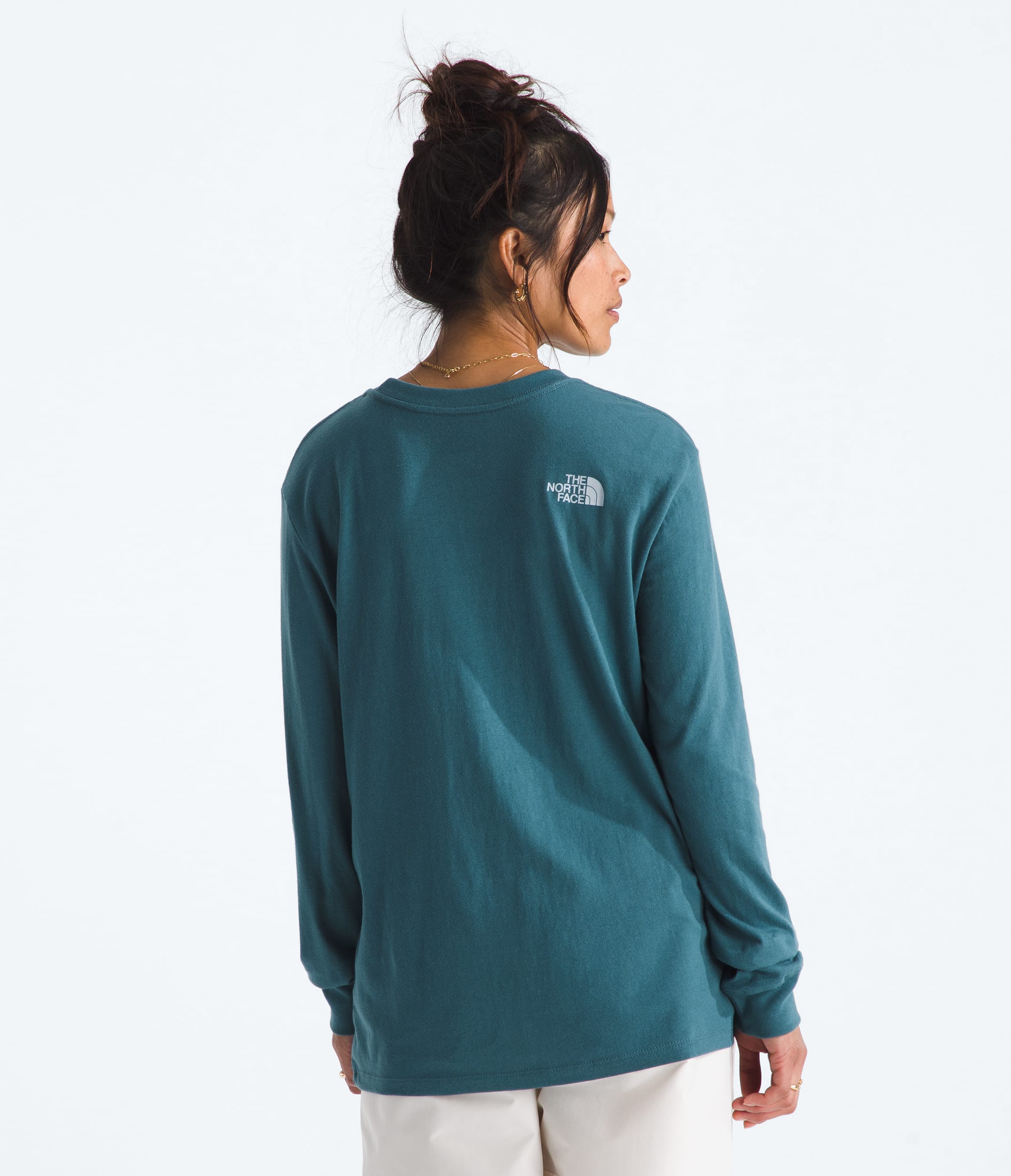 Womens Evolution Butterfly LongSleeve TeeGraphic TNF BACK