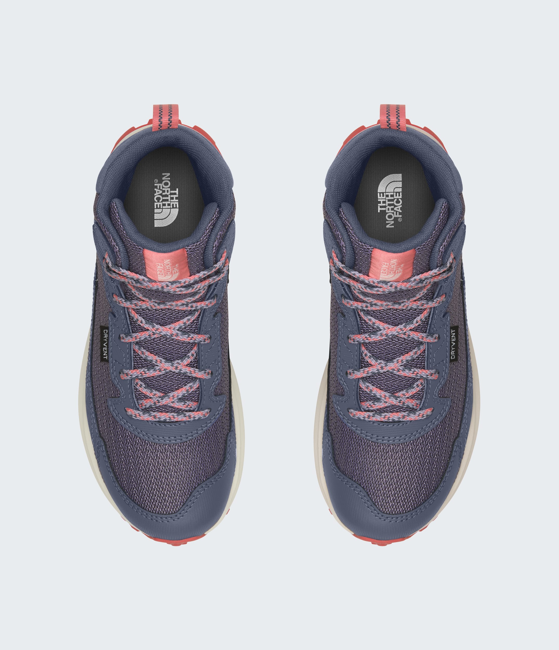 Bottes Fastpack Hiker Mid impermables pour les jeunes TNF DETAILINSTEP