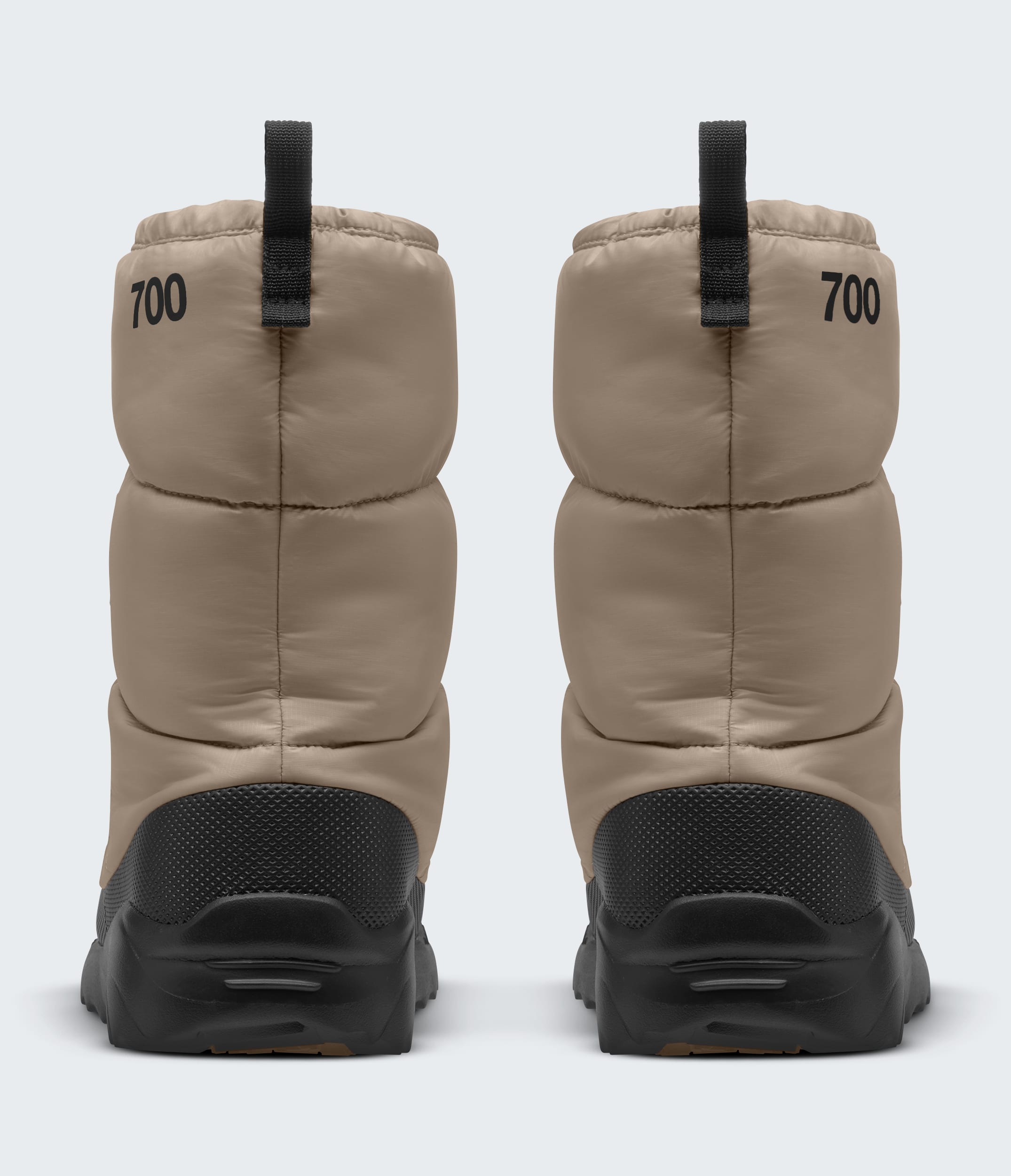 Nuptse Traction Booties TNF BACK