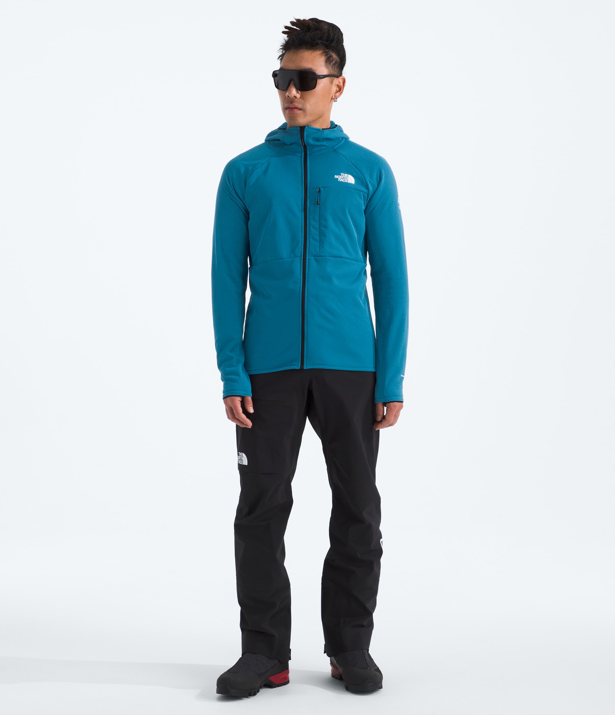 Mens Summit Series FUTUREFLEECE FullZip Hoodie TNF HERO2