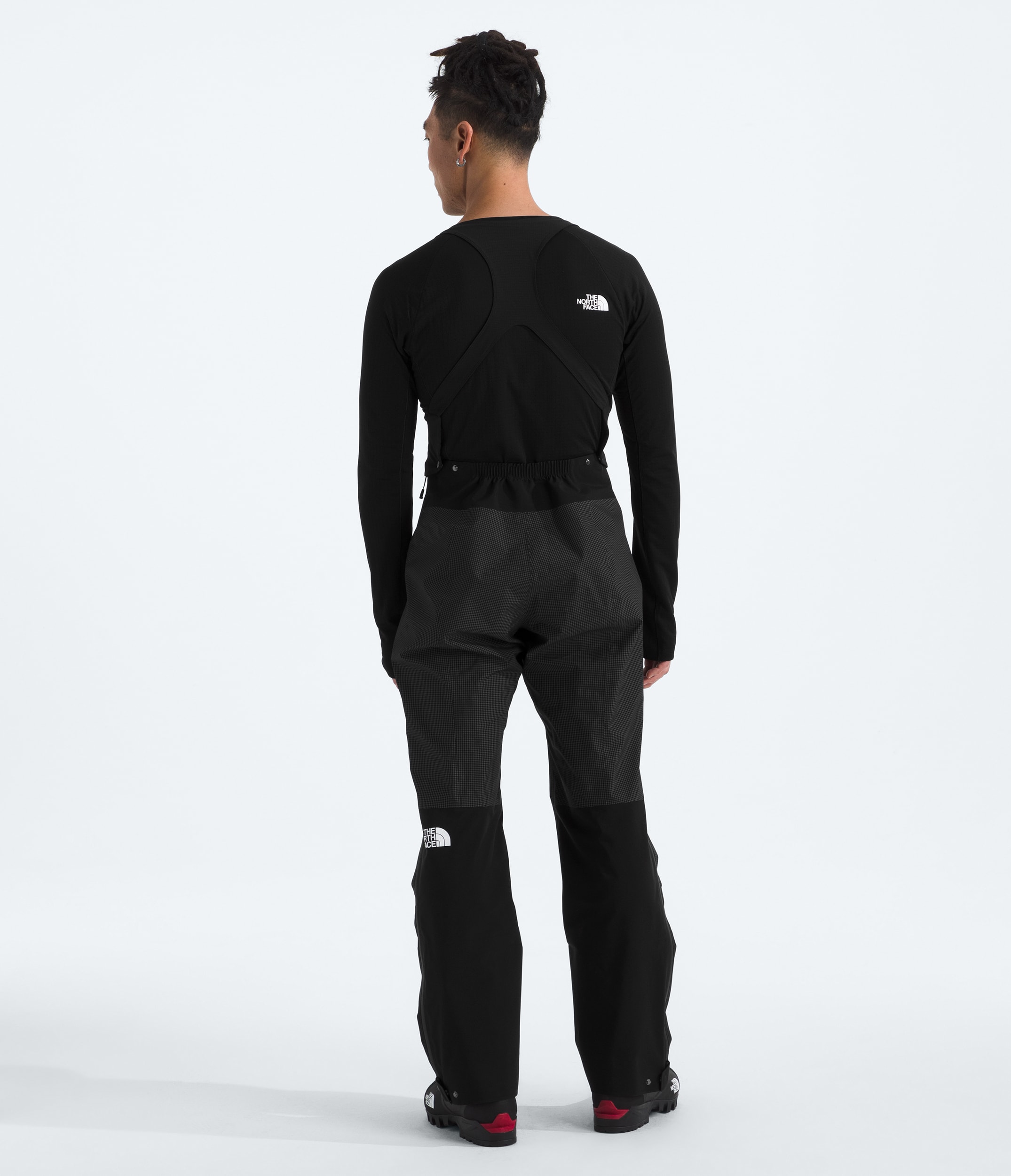 Mens Summit Series Mountain GORETEX Pro Bibs TNF BACK