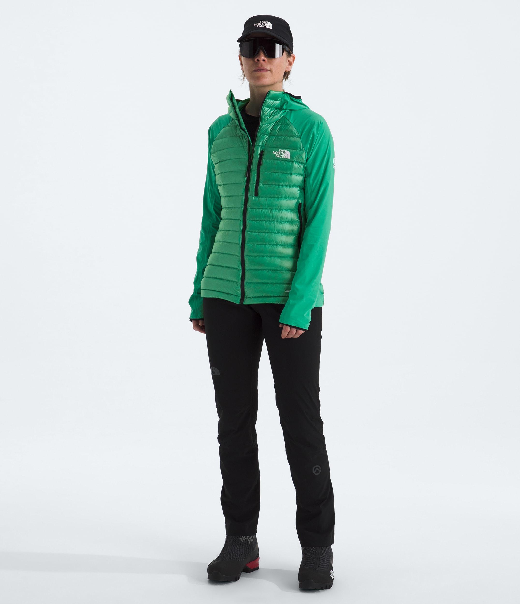 Womens Summit Series Breithorn LT Hybrid Hoodie TNF HERO2