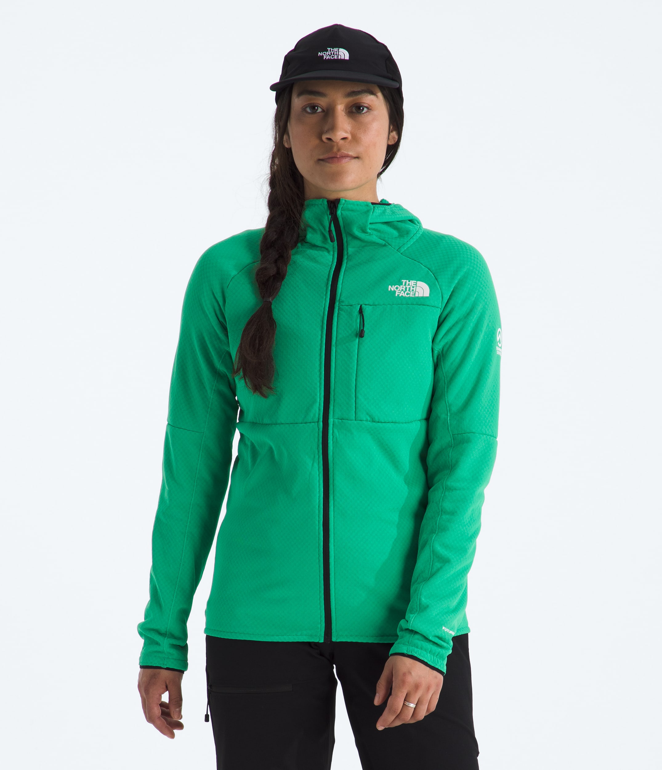 Womens Summit Series FUTUREFLEECE FullZip Hoodie TNF Main