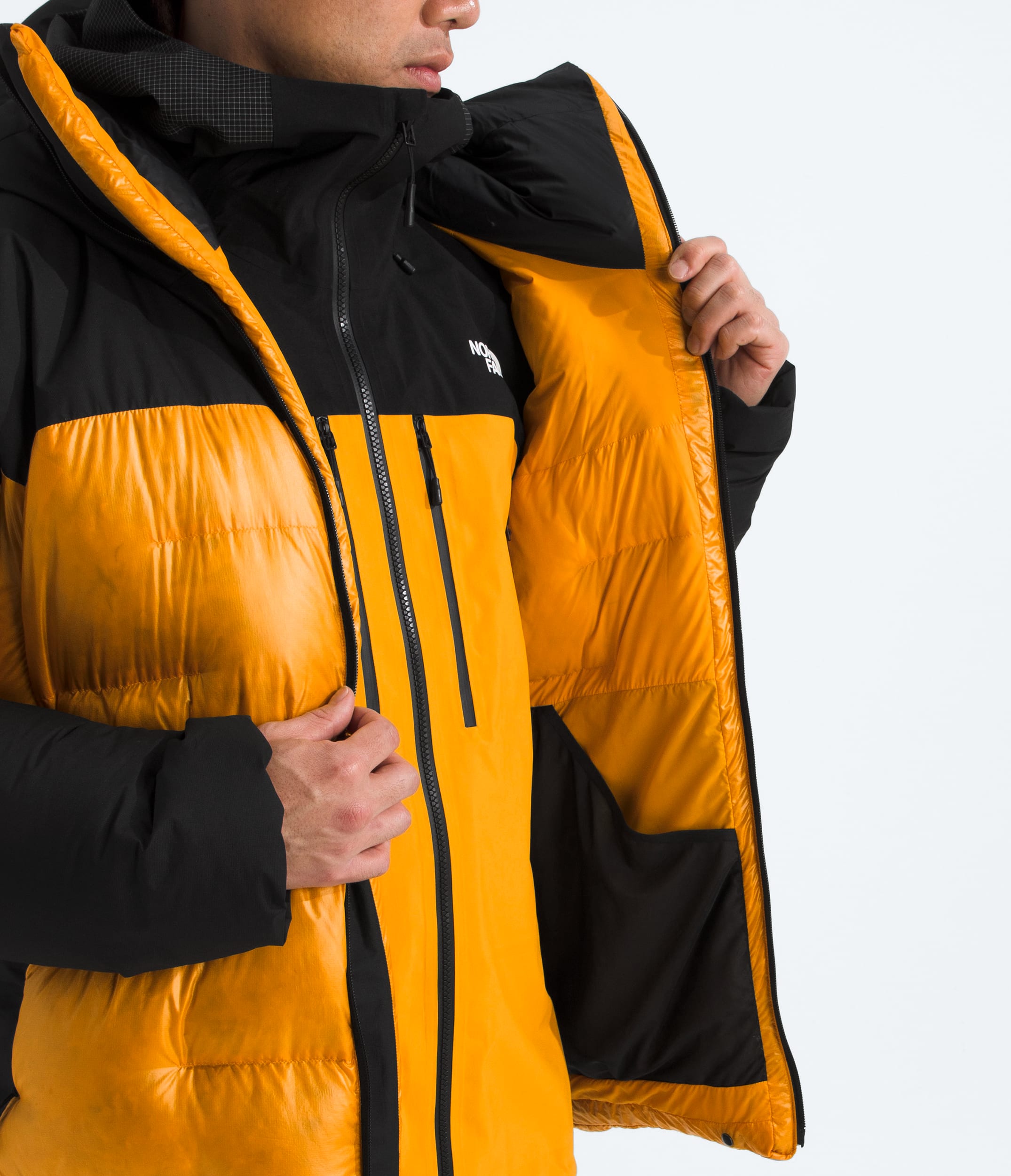 Mens Summit Series Himalayan Down Parka TNF MODELINT