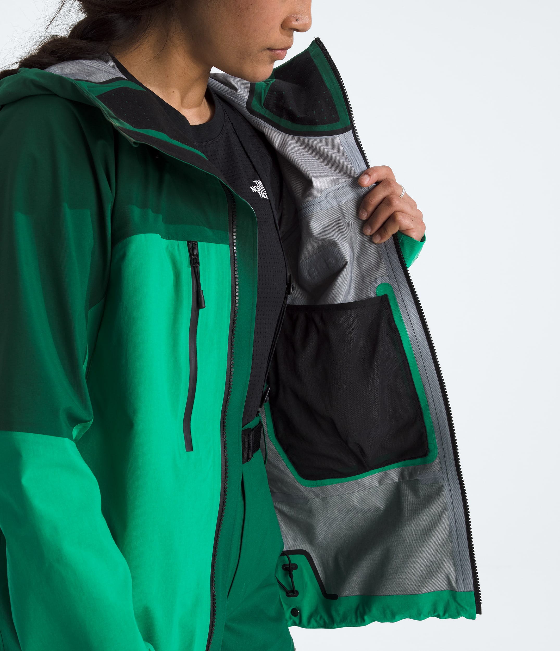 Womens Summit Series FUTURELIGHT Torre Egger Jacket TNF MODELINT