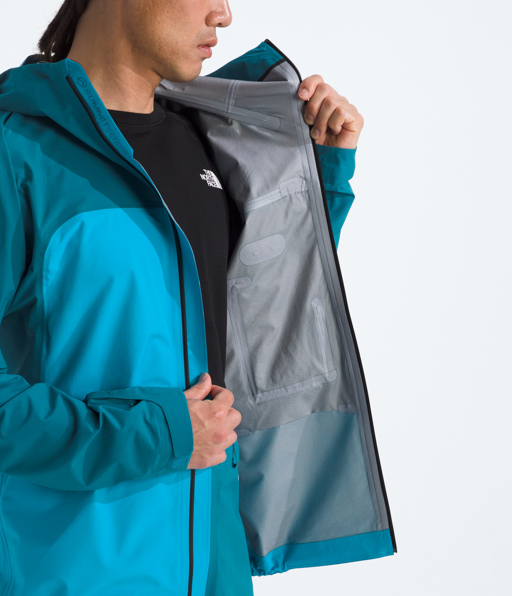 Mens Summit Series FUTURELIGHT Torre Egger LT Jacket TNF MODELINT