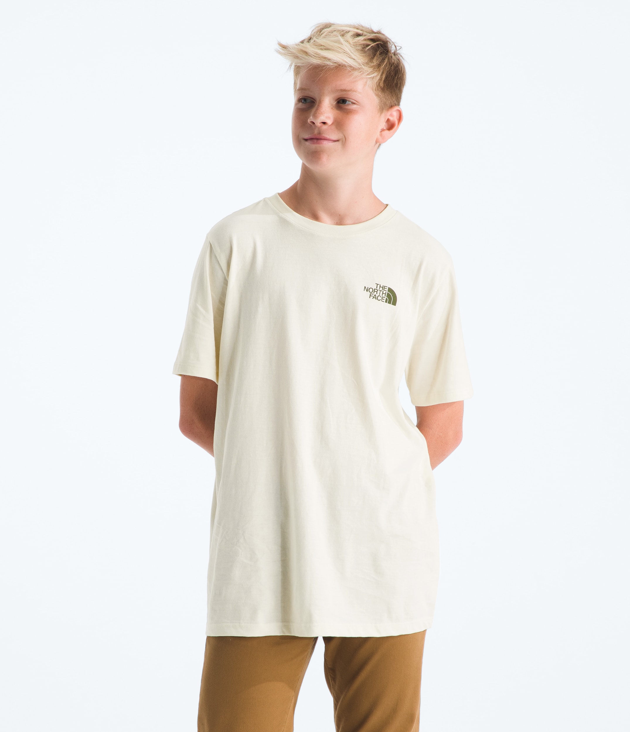 Boys  Girls Evolution Disconnect ShortSleeve TeeGraphic TNF HERO3