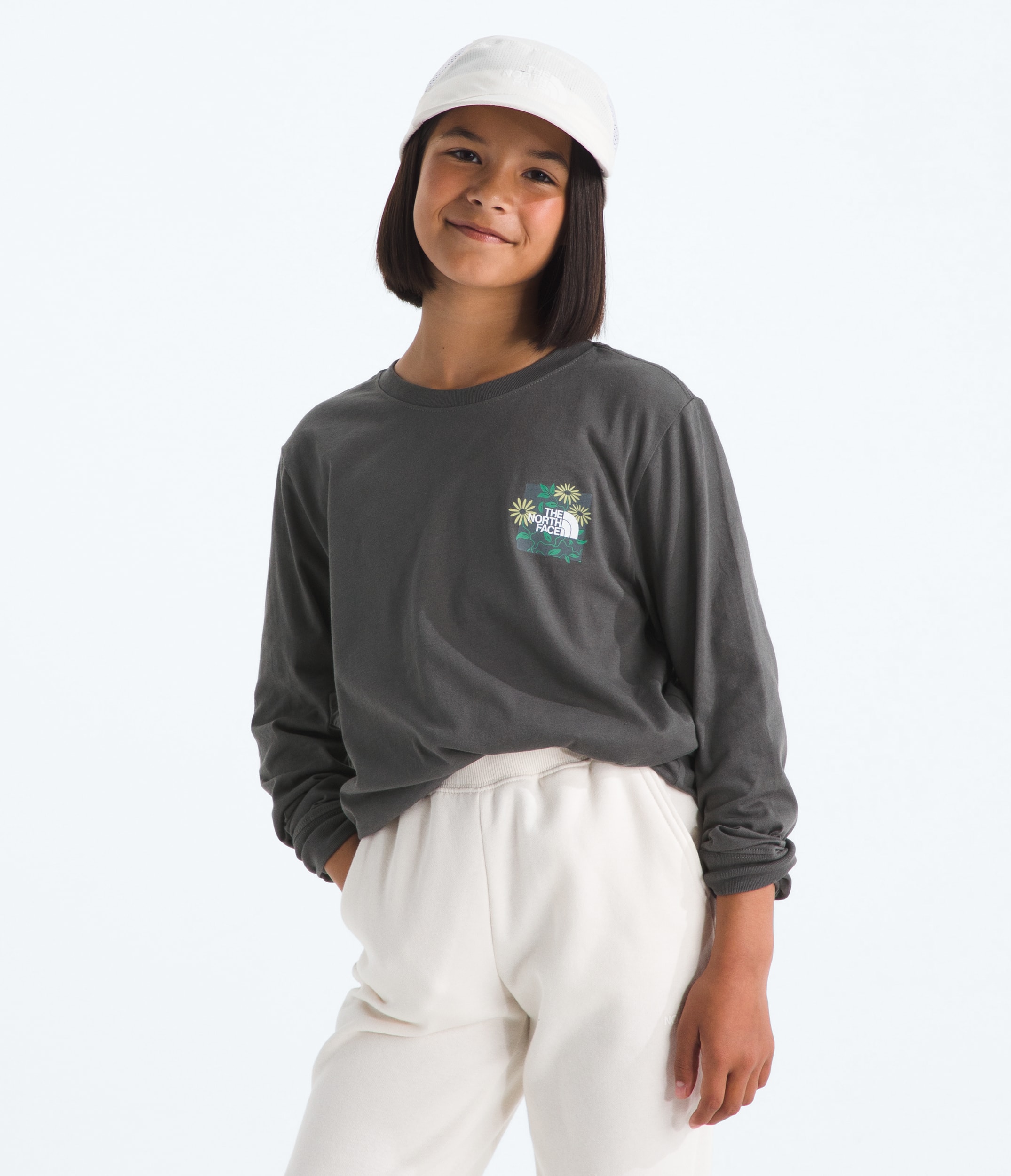 Boys  Girls Evolution Disconnect LongSleeve TeeGraphic TNF HERO3