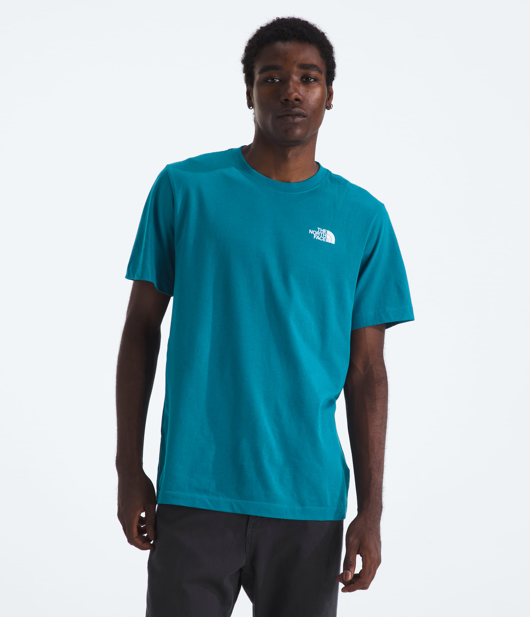 Mens Evolution Box Toss Fill ShortSleeve TeeGraphic TNF BACK