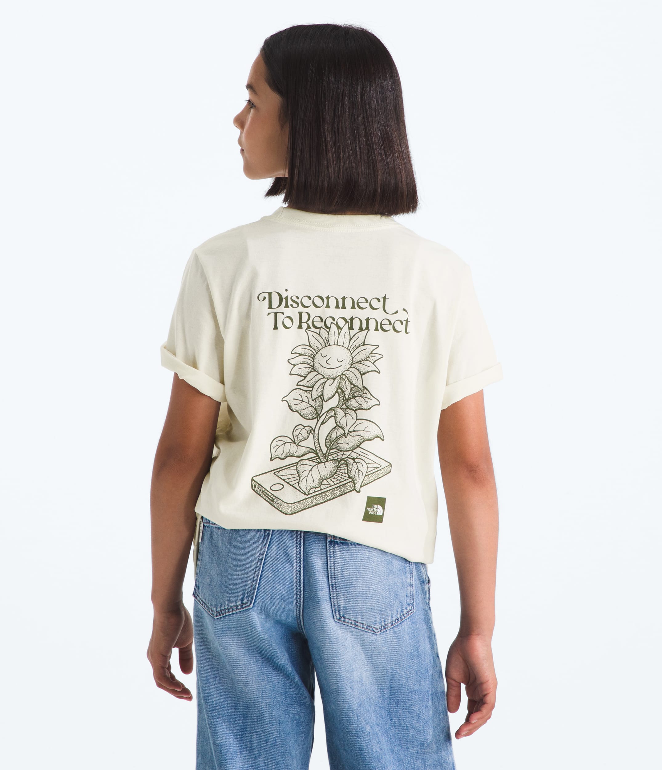 Boys  Girls Evolution Disconnect ShortSleeve TeeGraphic TNF HERO2