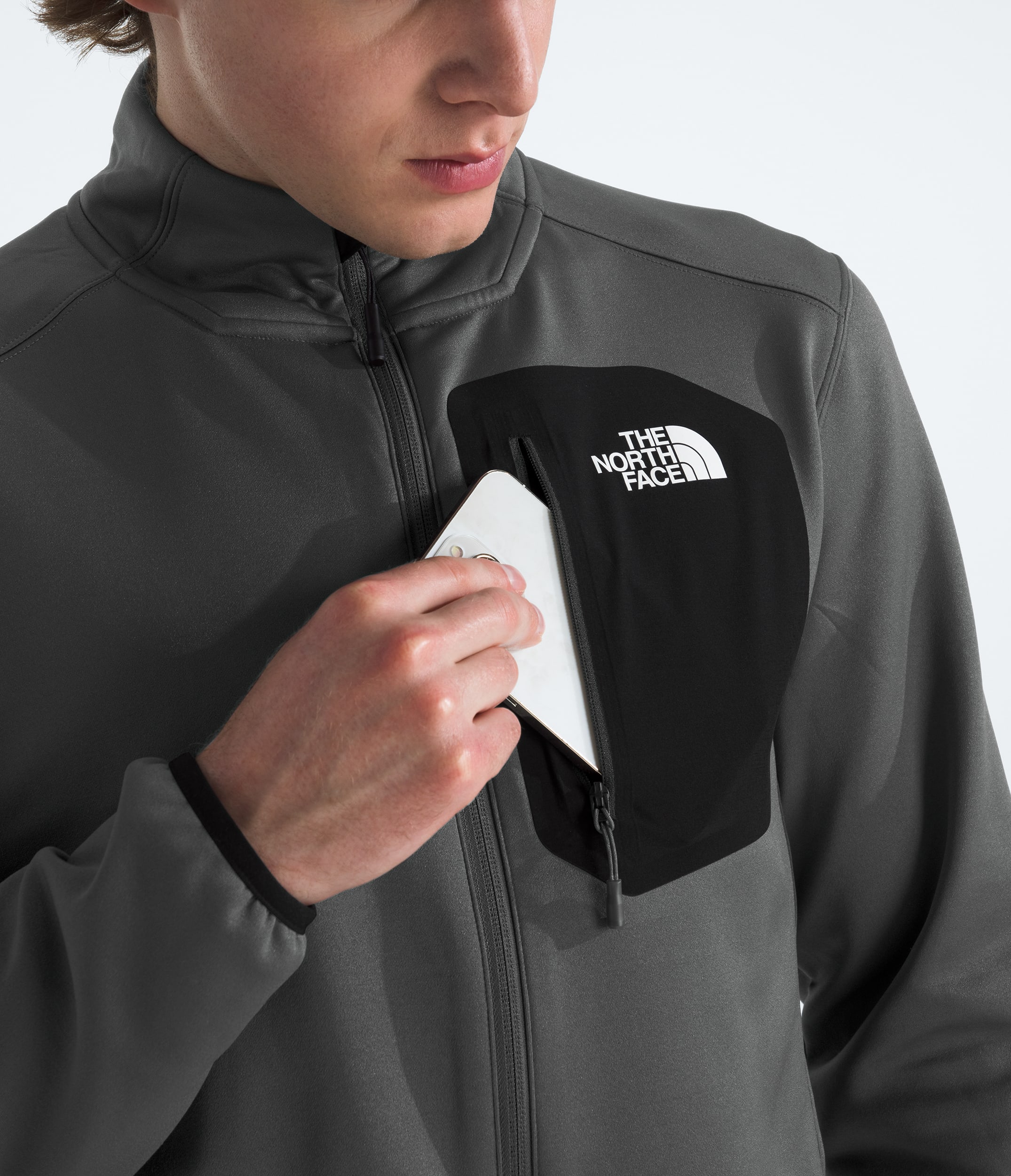 Mens Crest FullZip TNF ALT1
