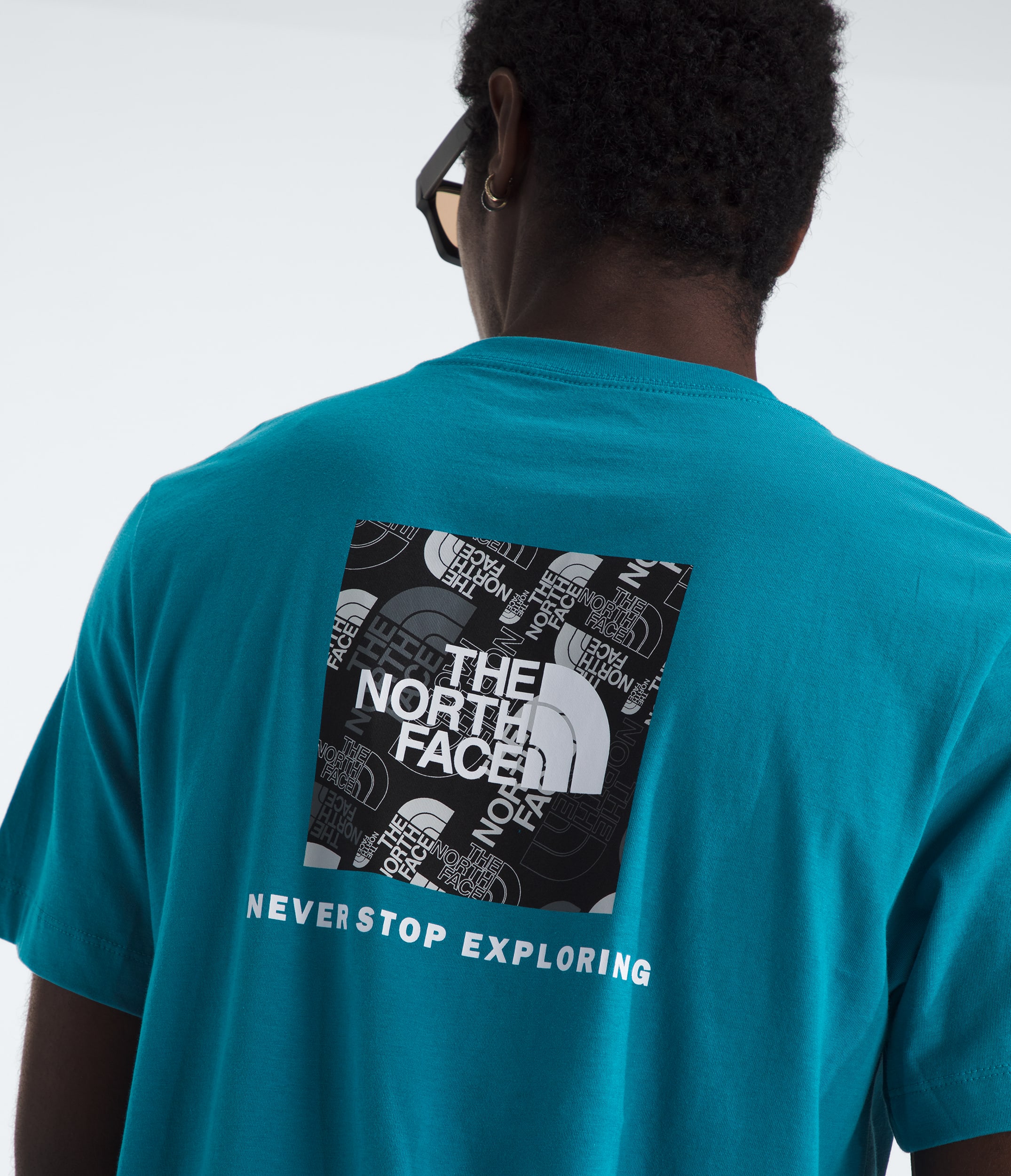 Mens Evolution Box Toss Fill ShortSleeve TeeGraphic TNF HERO2