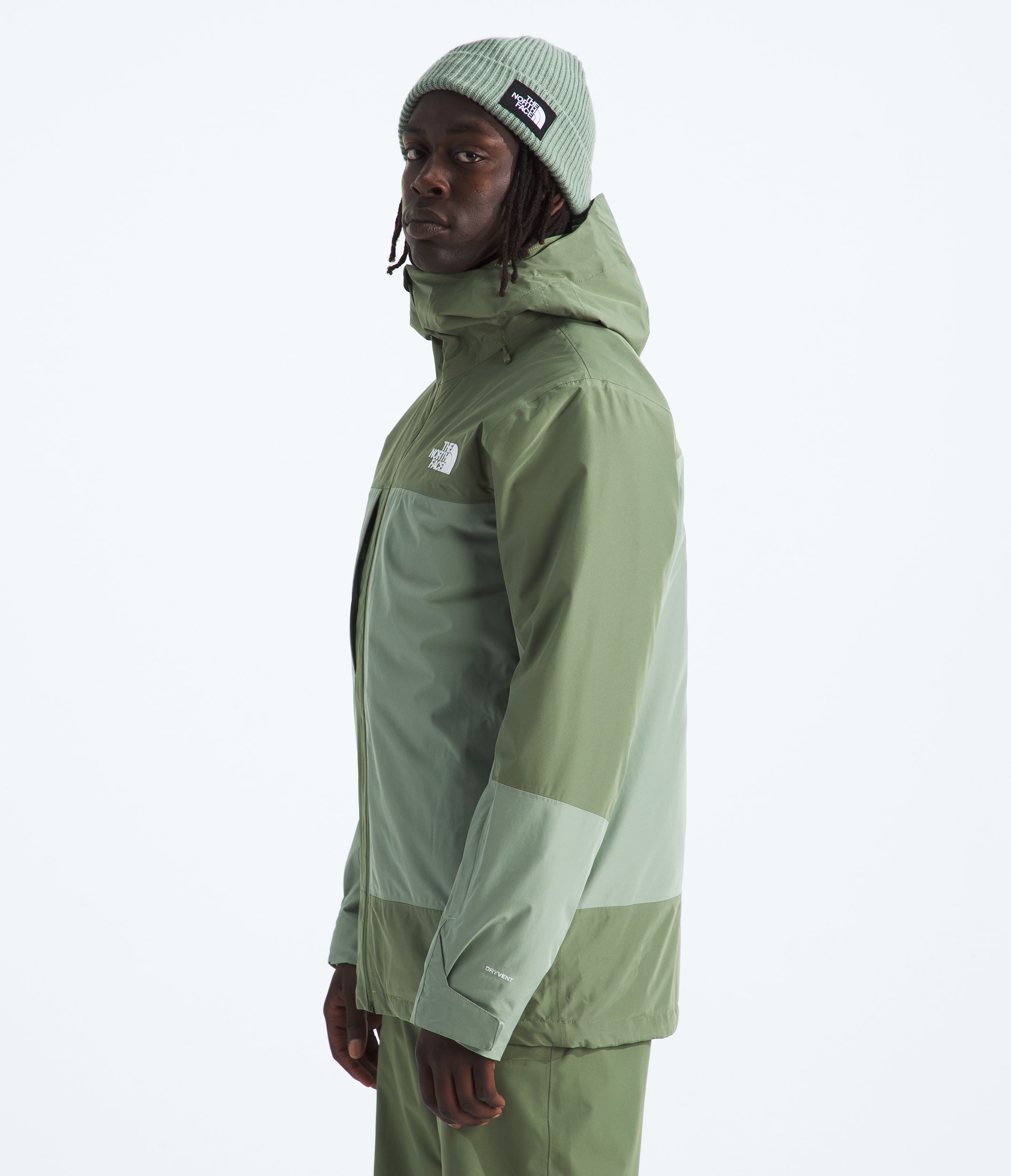 Manteau pour neige ThermoBall Eco Triclimate pour hommes TNF MODEL34