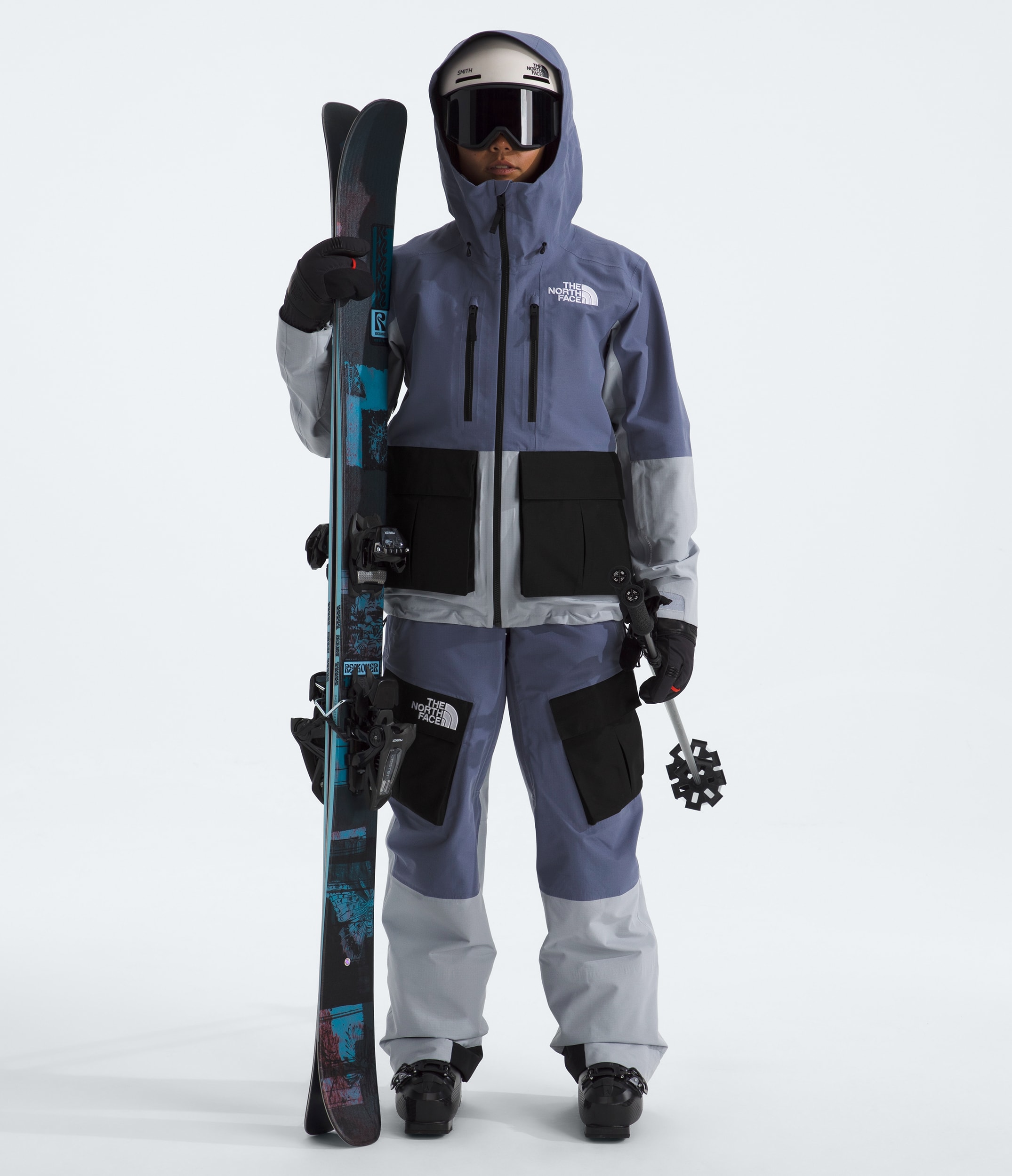 Womens Dragline Bibs TNF HERO2